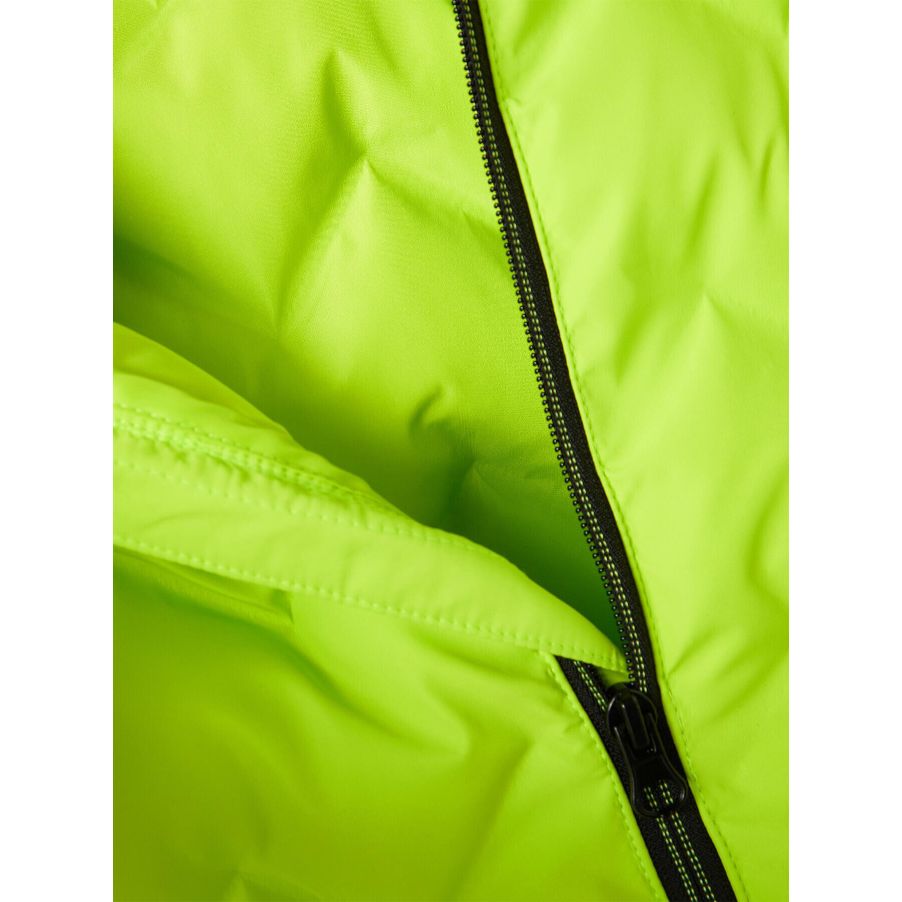 NAME IT Пухено яке Marl 13206406 Зелен Regular Fit - Pepit.bg