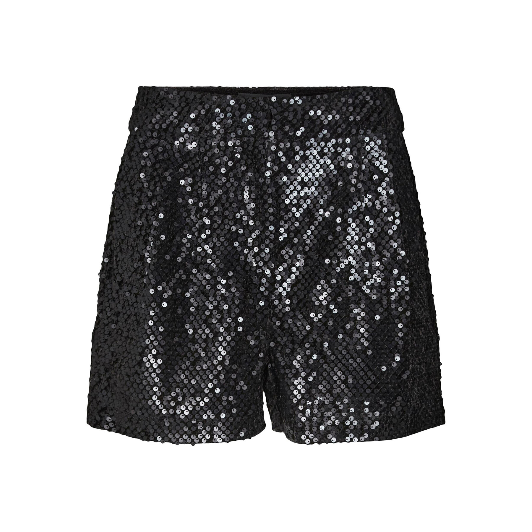 Vero Moda Шорти от плат Merle 10277740 Черен Relaxed Fit - Pepit.bg