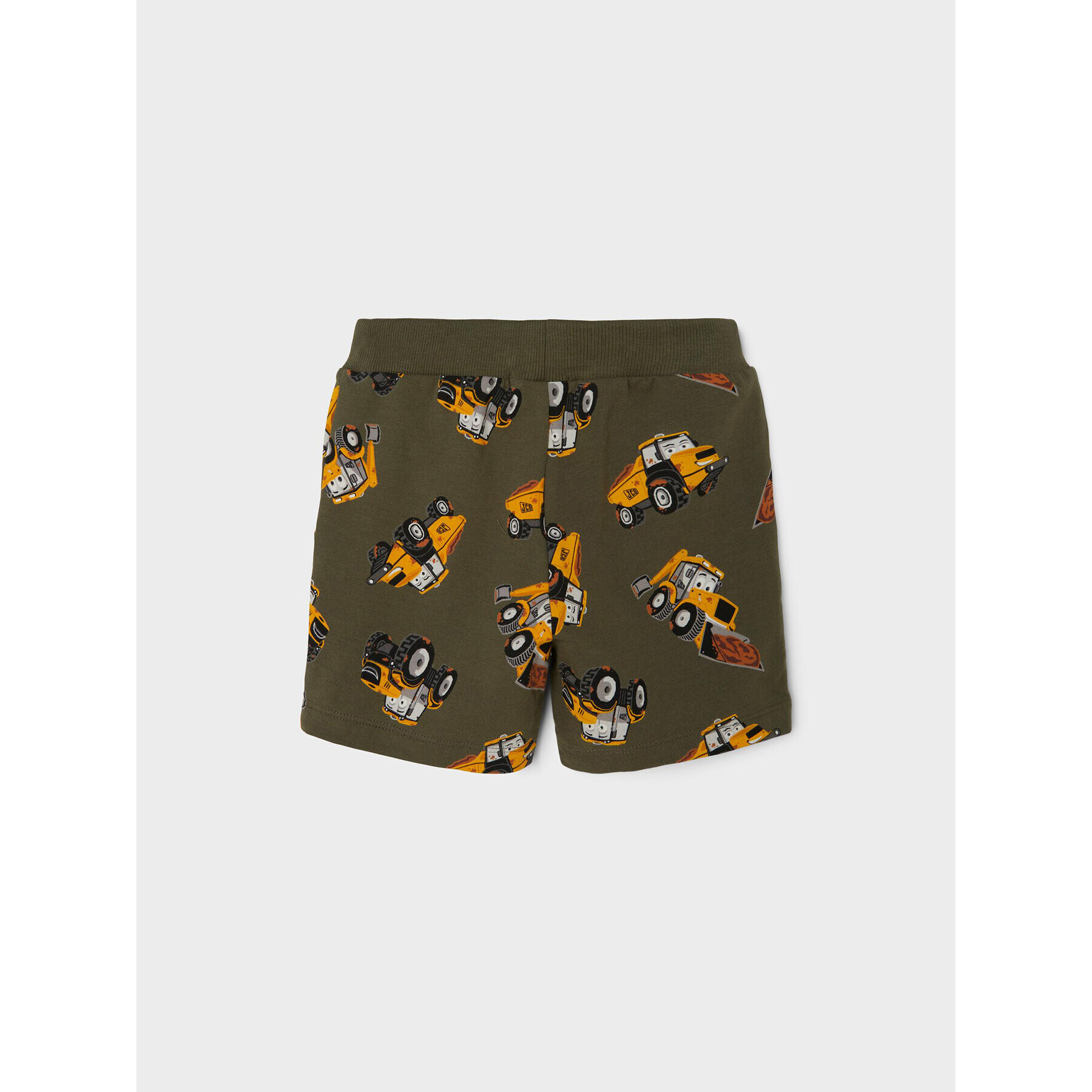 NAME IT Спортни шорти JCB 13203571 Зелен Regular Fit - Pepit.bg
