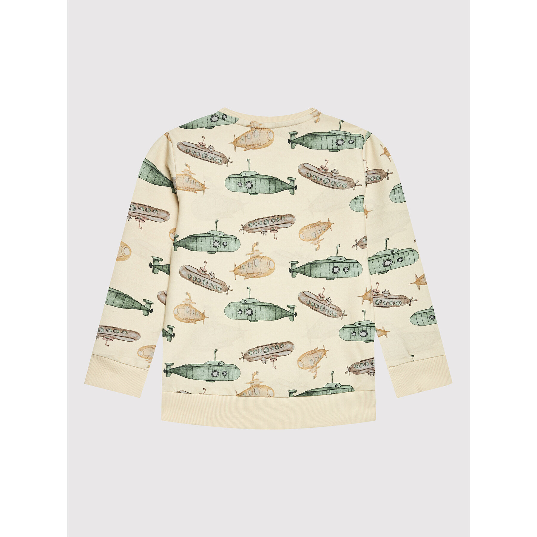 NAME IT Суитшърт 13200903 Бежов Regular Fit - Pepit.bg
