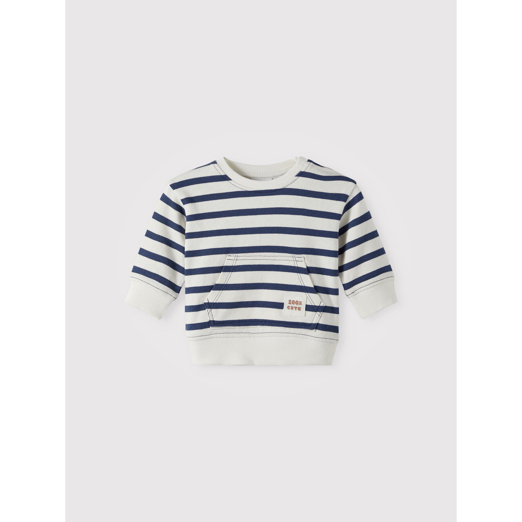 NAME IT Суитшърт 13205053 Бежов Regular Fit - Pepit.bg
