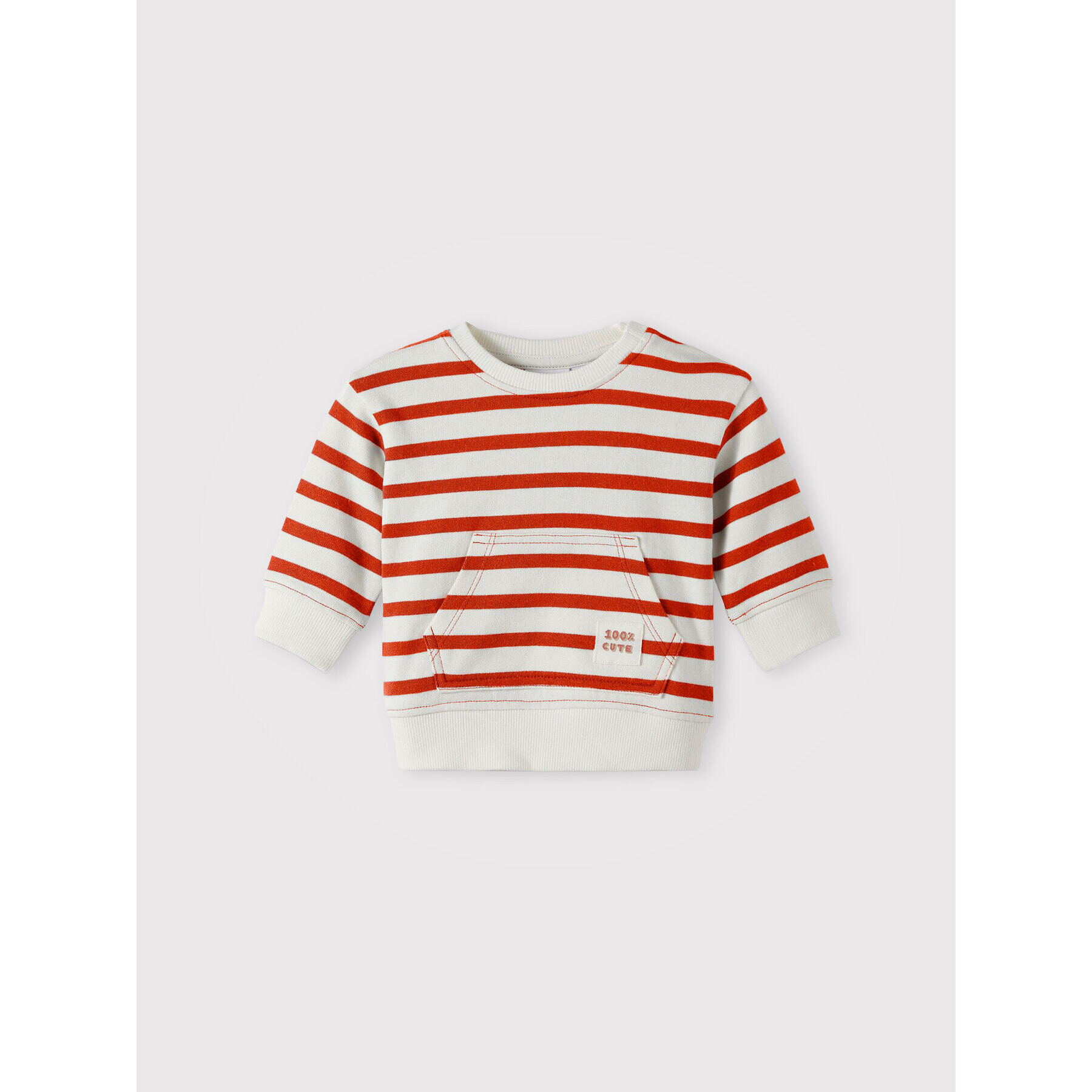 NAME IT Суитшърт 13205053 Бежов Regular Fit - Pepit.bg