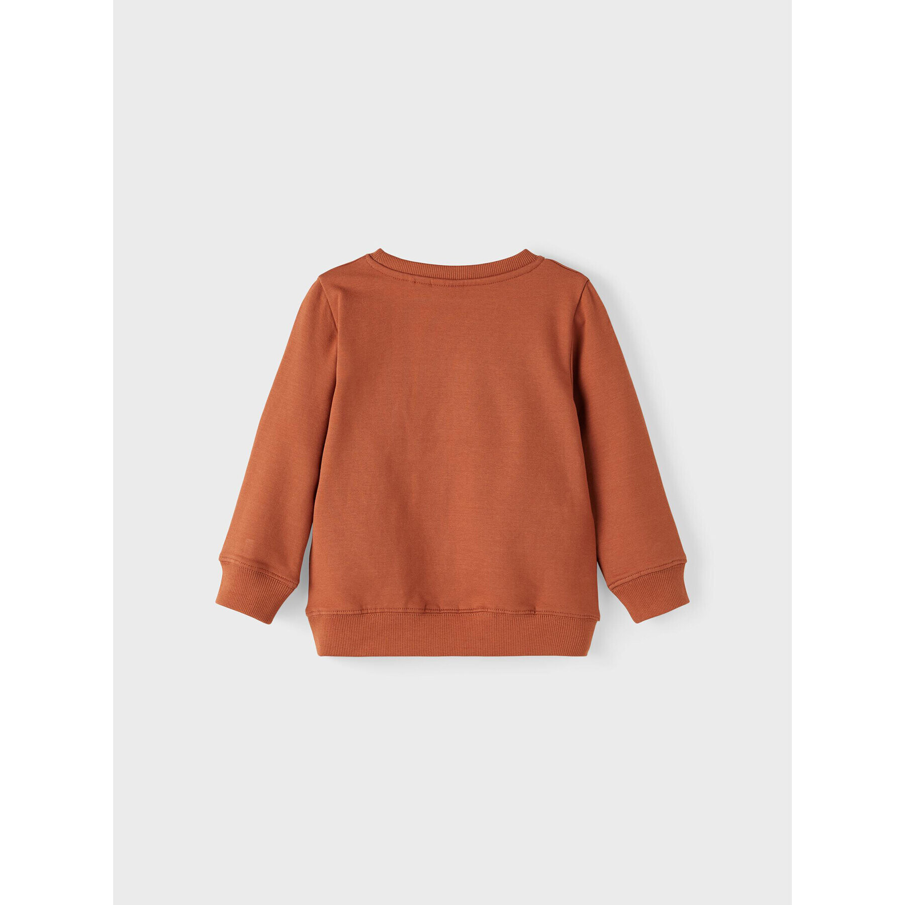 NAME IT Суитшърт 13206787 Кафяв Regular Fit - Pepit.bg