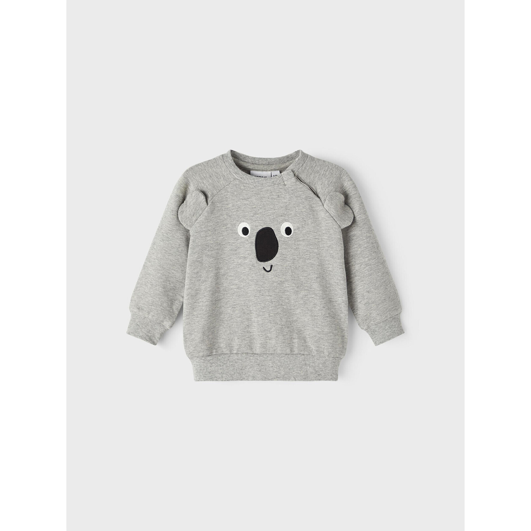 NAME IT Суитшърт 13212765 Сив Regular Fit - Pepit.bg