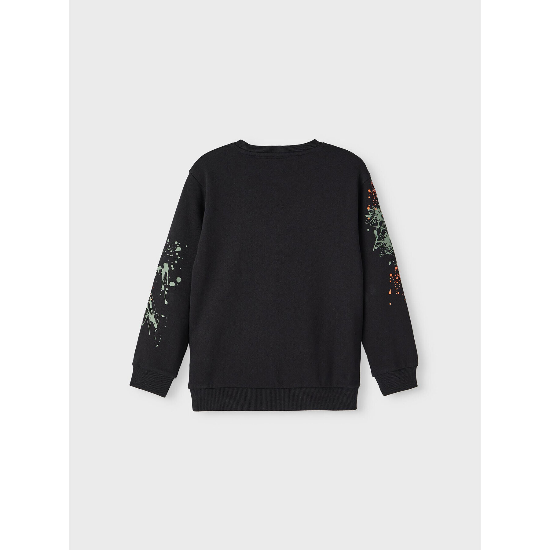 NAME IT Суитшърт 13213183 Черен Loose Fit - Pepit.bg