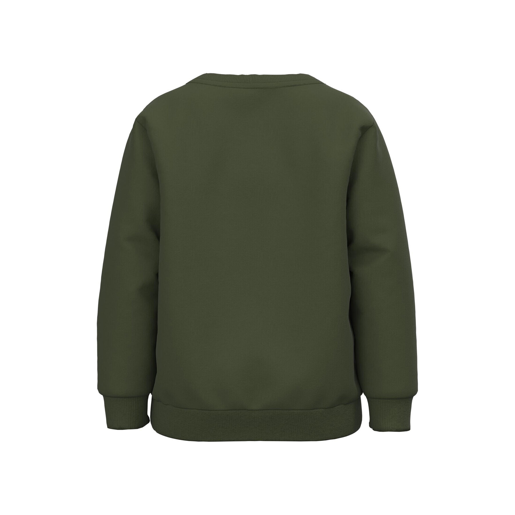 NAME IT Суитшърт 13218854 Зелен Regular Fit - Pepit.bg