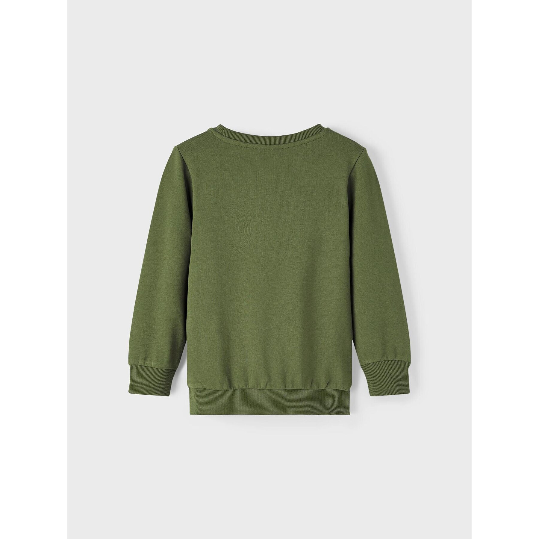 NAME IT Суитшърт 13219775 Зелен Standard Fit - Pepit.bg
