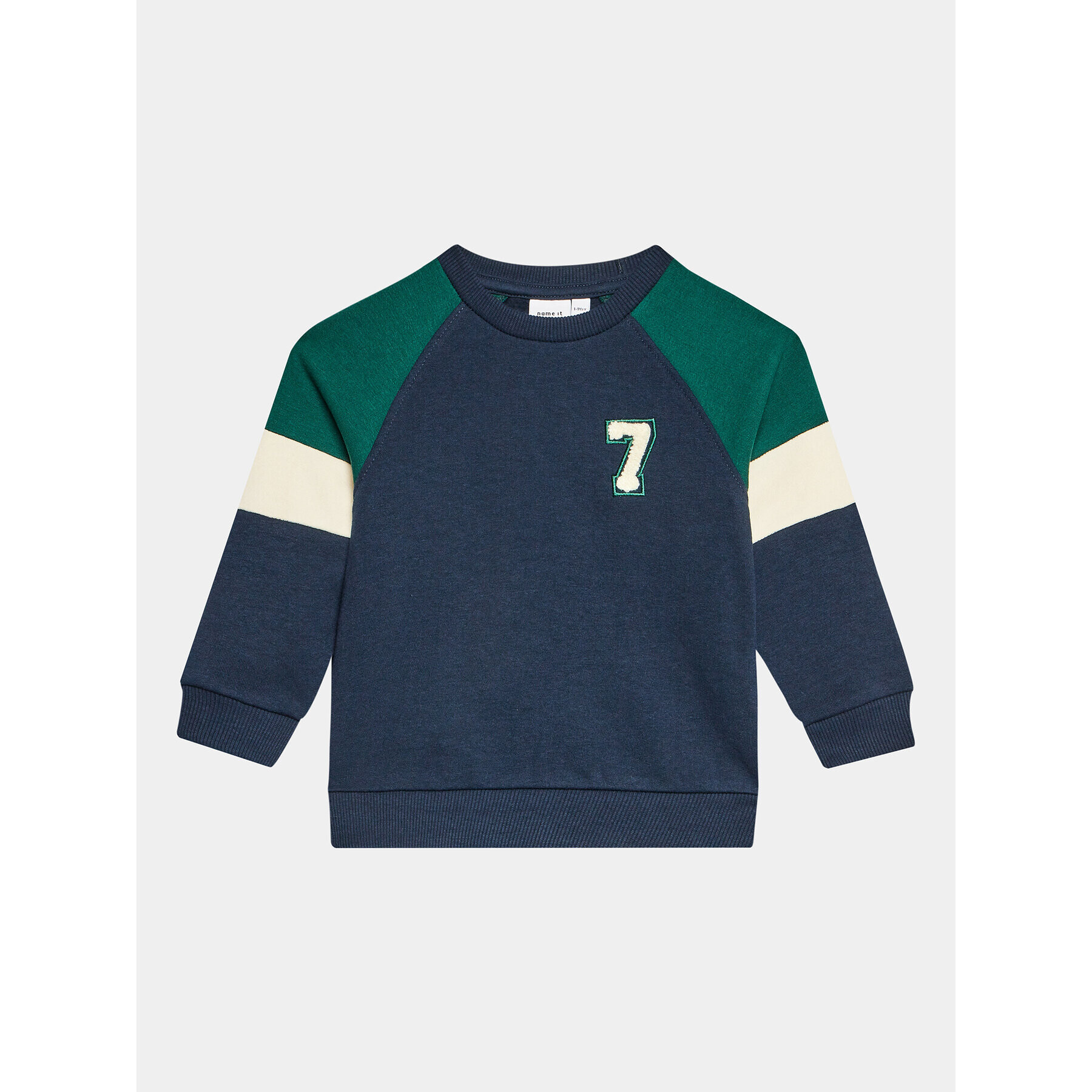 NAME IT Суитшърт 13220045 Тъмносин Regular Fit - Pepit.bg