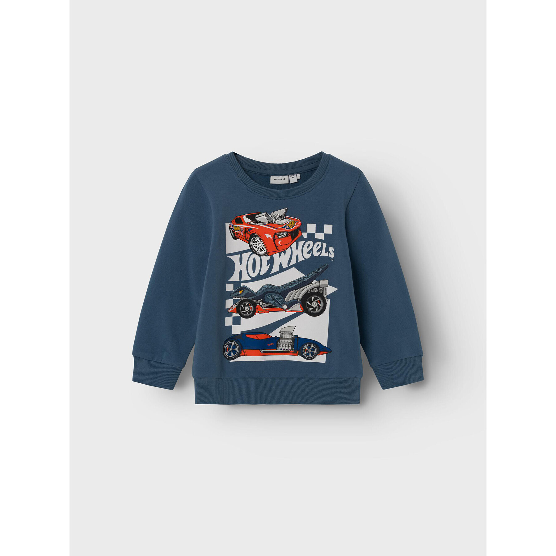 NAME IT Суитшърт 13221172 Тъмносин Regular Fit - Pepit.bg