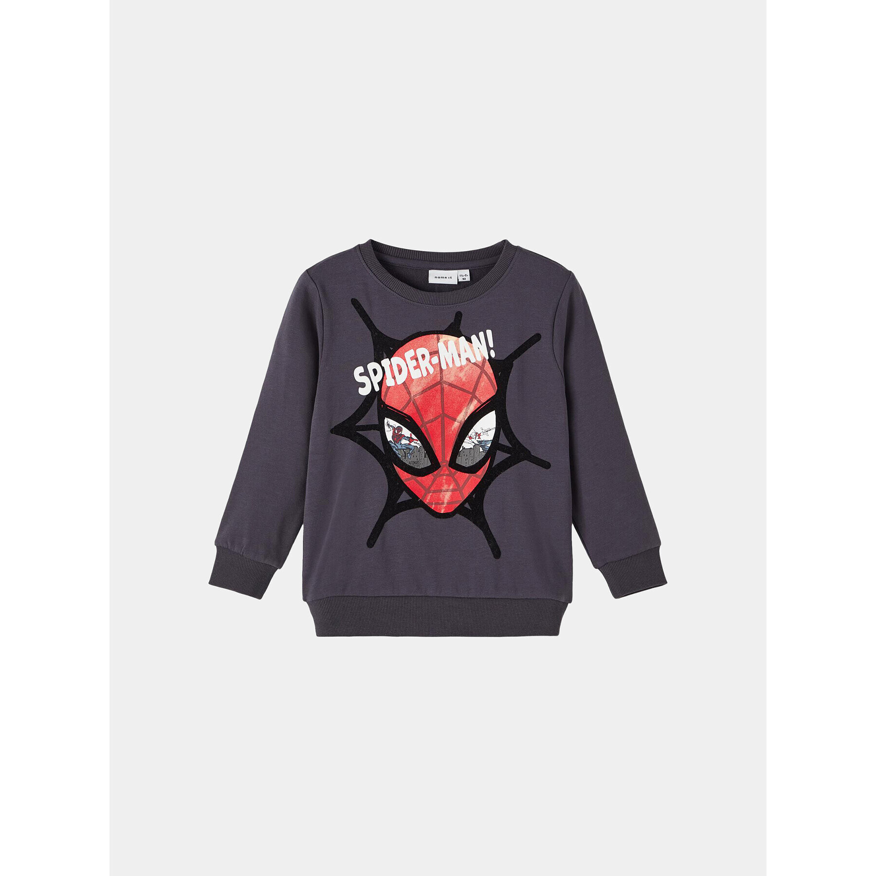 NAME IT Суитшърт 13221195 Сив Regular Fit - Pepit.bg