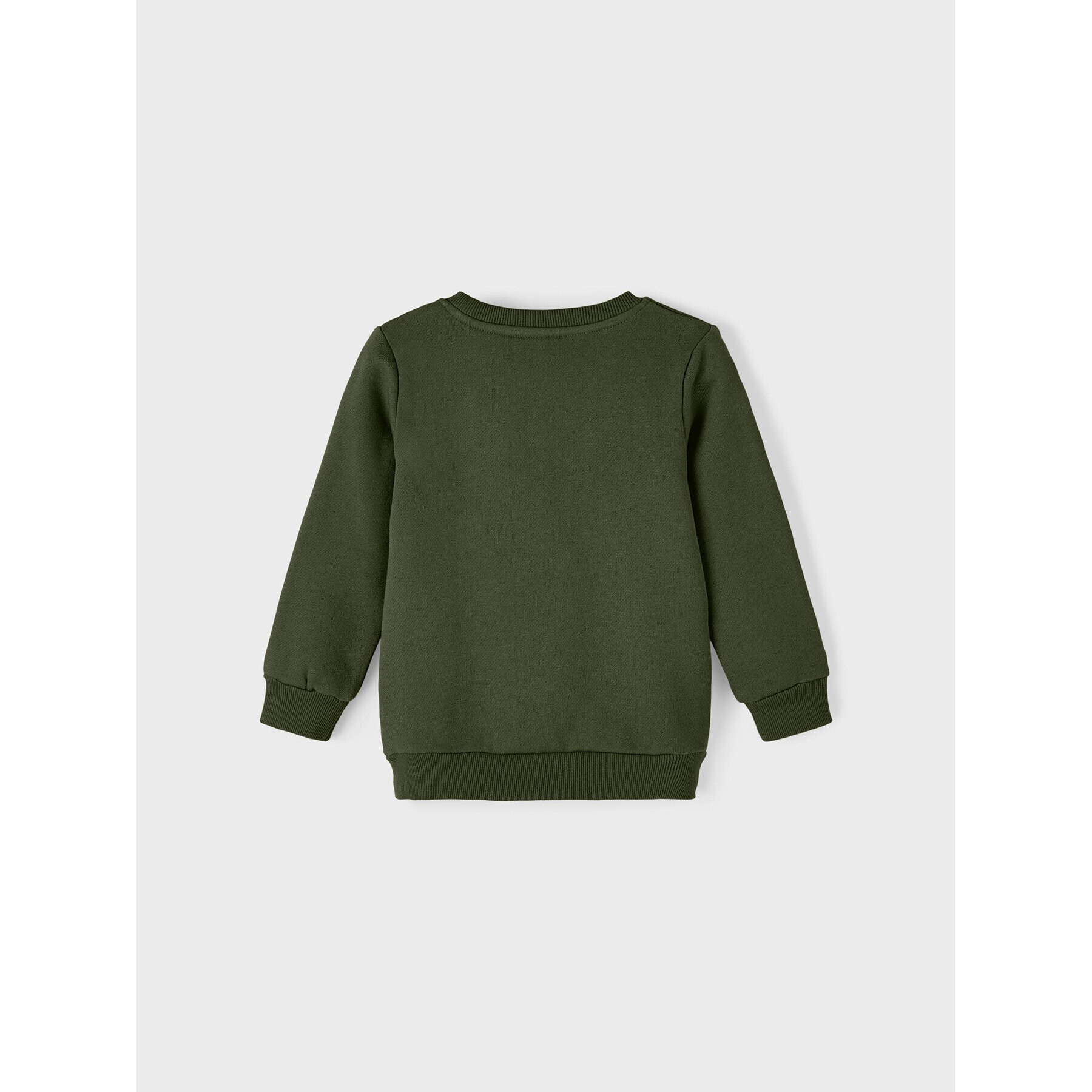 NAME IT Суитшърт 13221575 Зелен Regular Fit - Pepit.bg