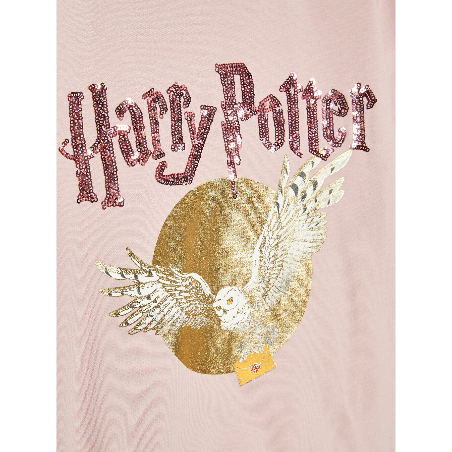 NAME IT Суитшърт HARRY POTTER 13201359 Розов Regular Fit - Pepit.bg