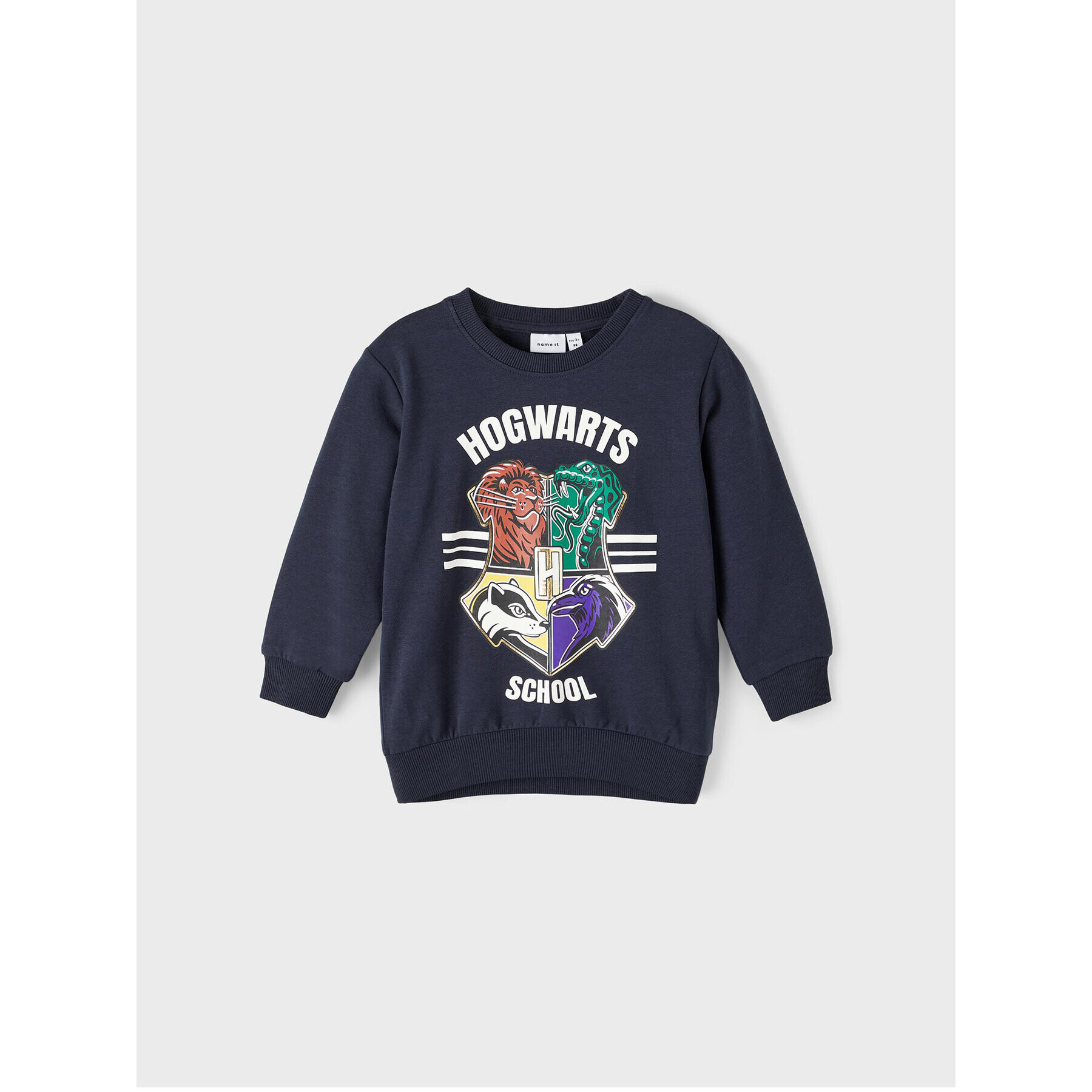 NAME IT Суитшърт HARRY POTTER 13210588 Тъмносин Regular Fit - Pepit.bg