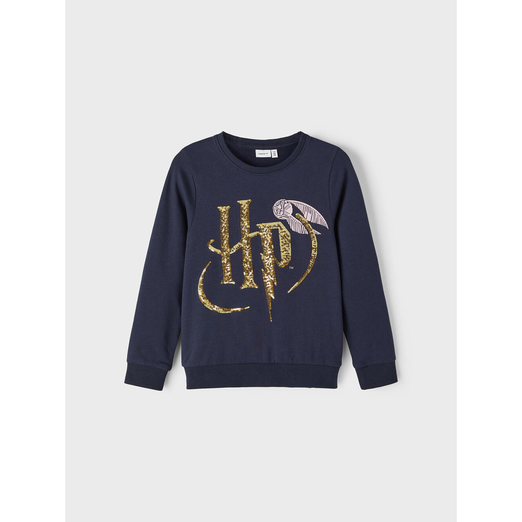 NAME IT Суитшърт HARRY POTTER 13210599 Тъмносин Regular Fit - Pepit.bg