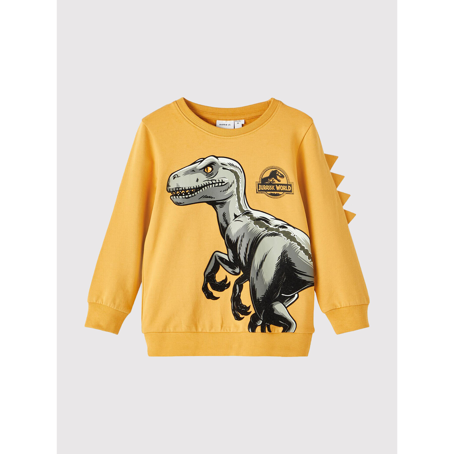 NAME IT Суитшърт JURASSIC WORLS 13205225 Жълт Regular Fit - Pepit.bg