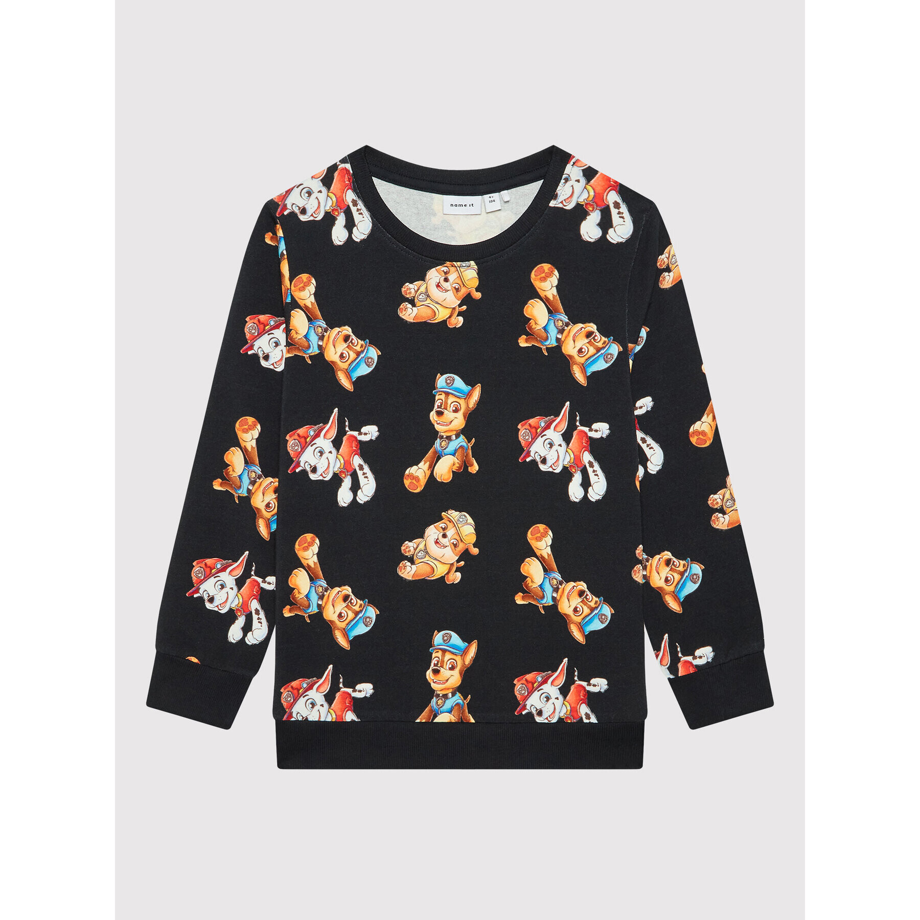 NAME IT Суитшърт PAW PATROL 13201005 Черен Regular Fit - Pepit.bg