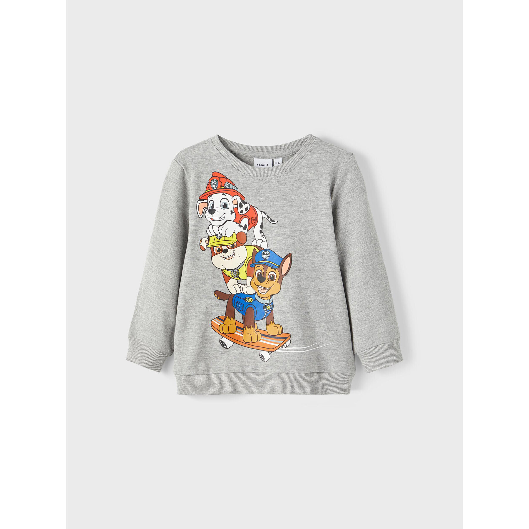 NAME IT Суитшърт PAW PATROL 13205312 Сив Regular Fit - Pepit.bg