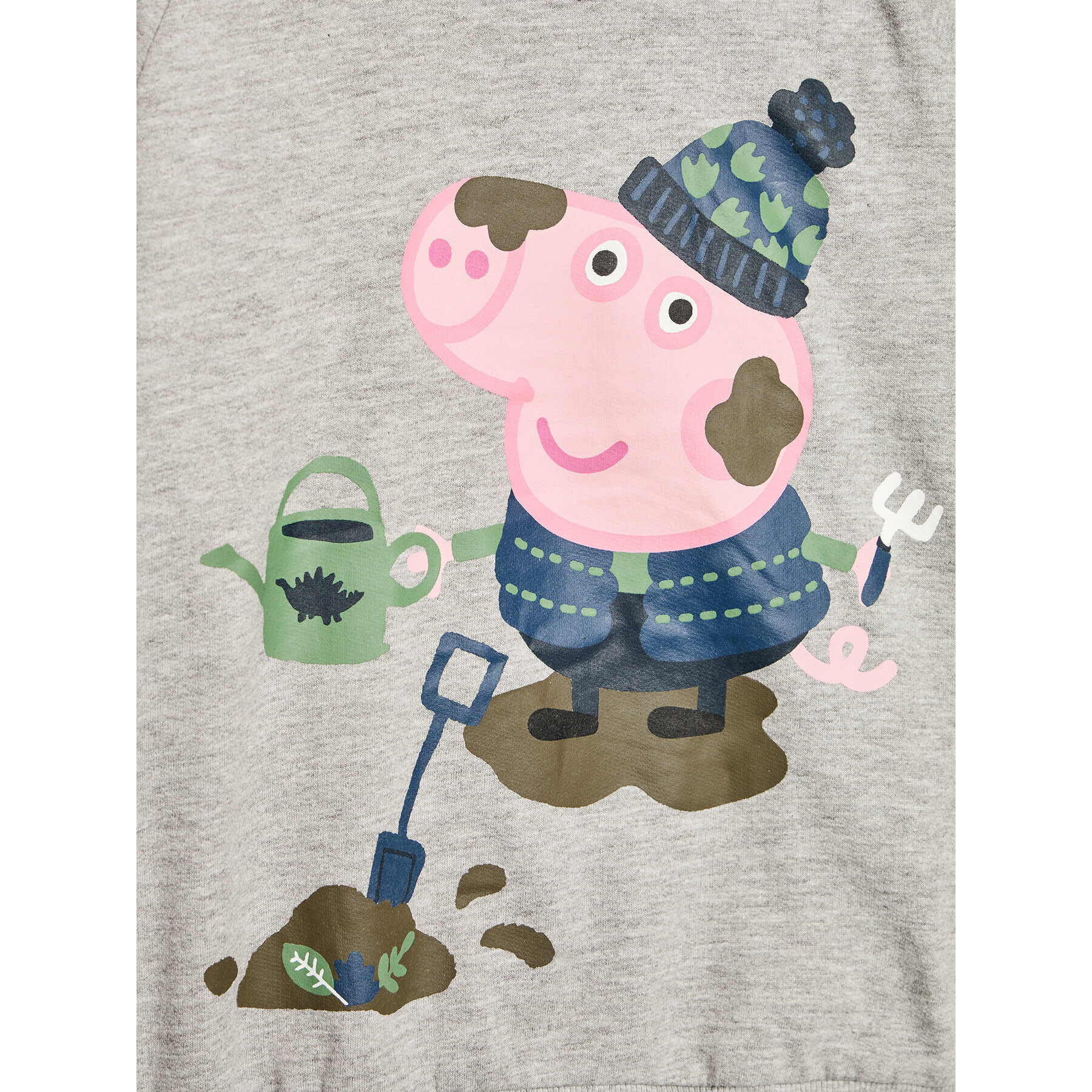 NAME IT Суитшърт PEPPA PIG 13198881 Сив Regular Fit - Pepit.bg