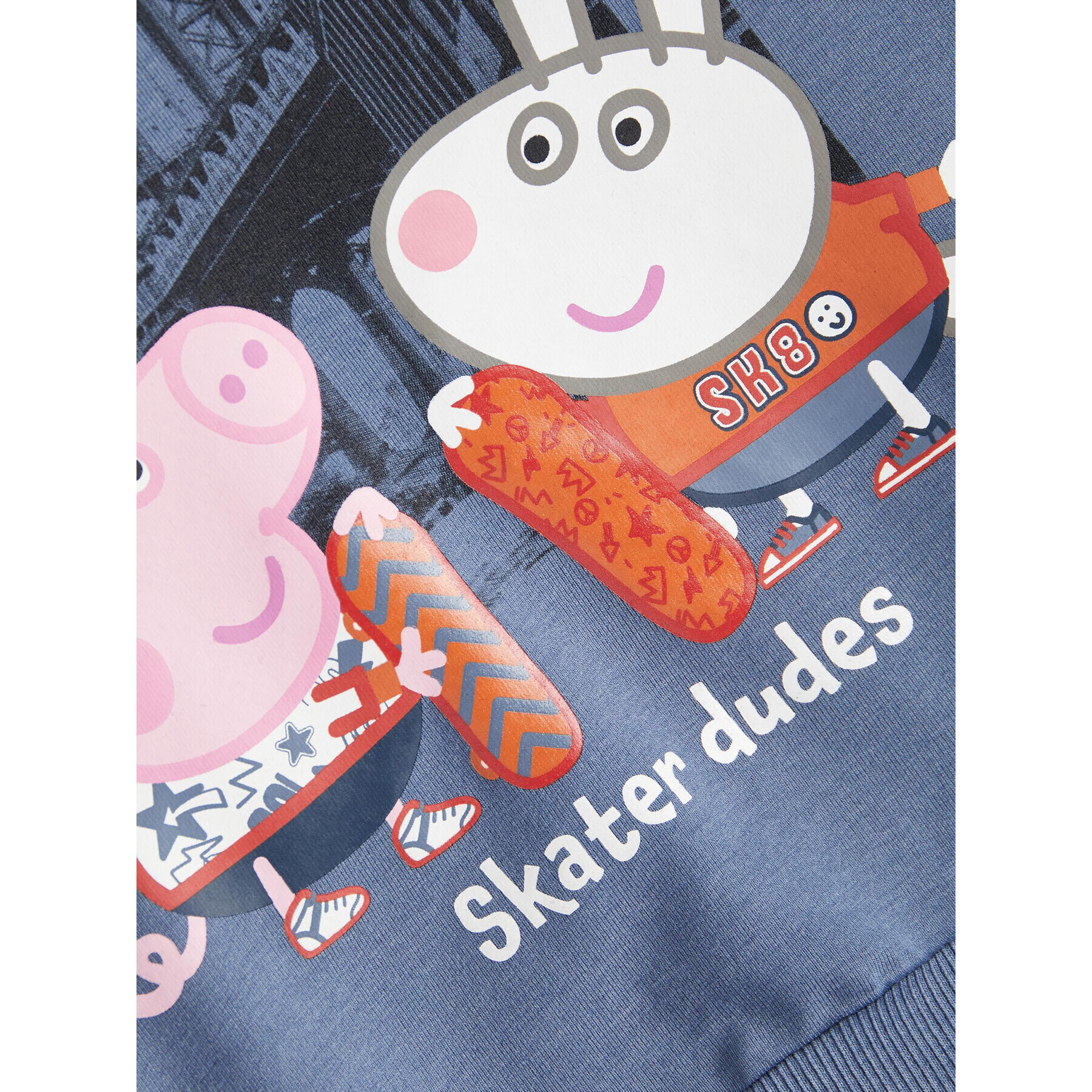 NAME IT Суитшърт PEPPA PIG 13205302 Тъмносин Regular Fit - Pepit.bg