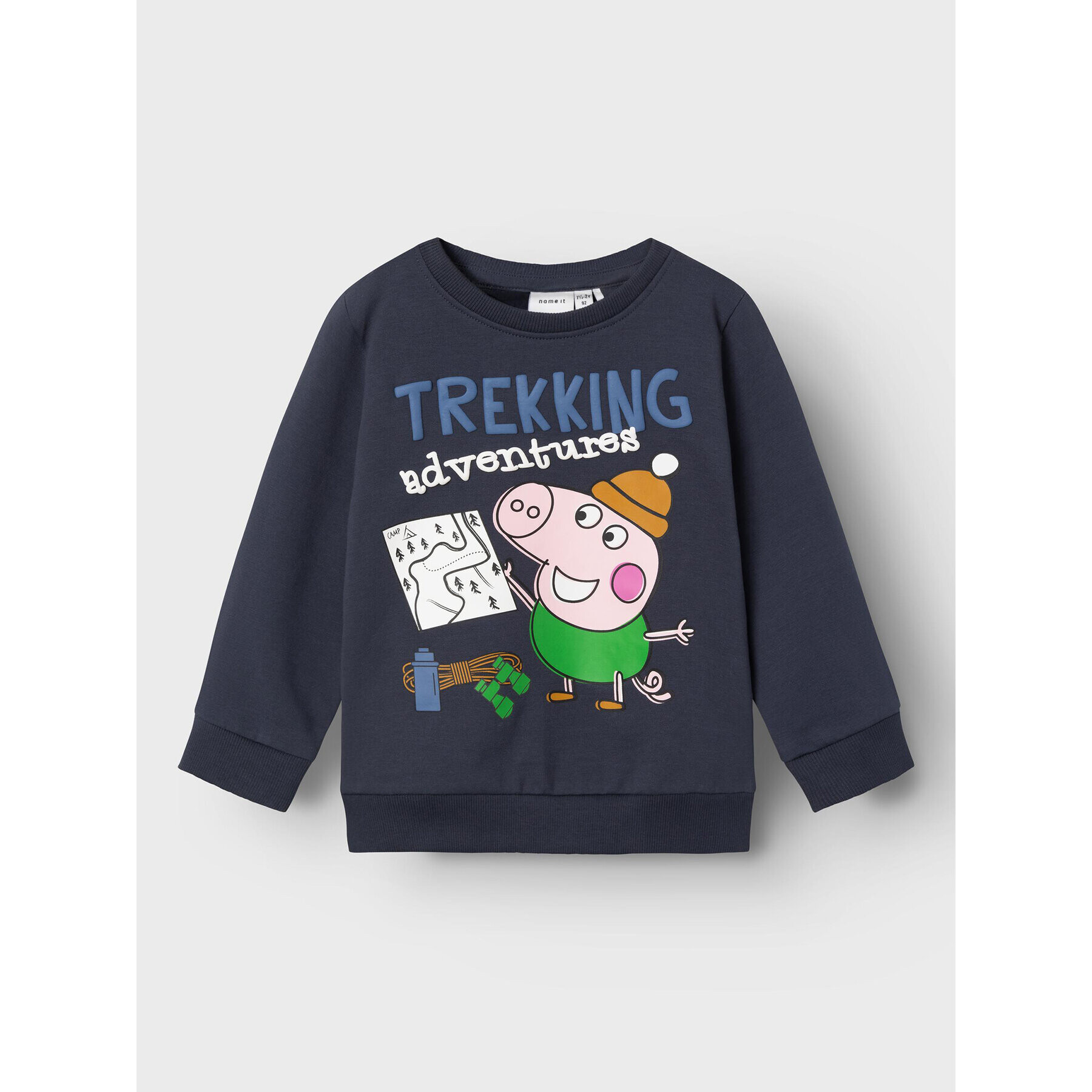 NAME IT Суитшърт PEPPA PIG Never 13231080 Тъмносин Regular Fit - Pepit.bg