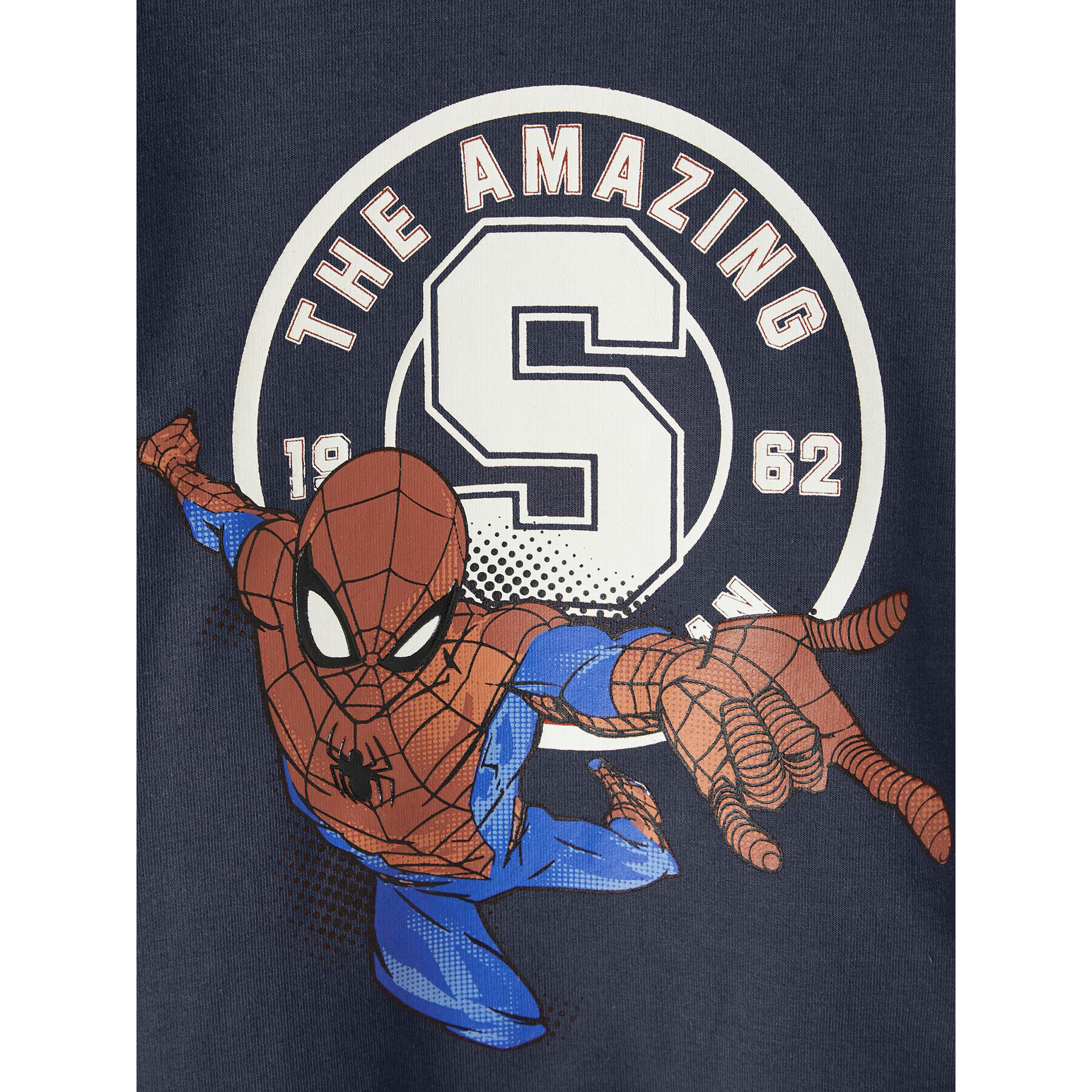NAME IT Суитшърт SPIDER-MAN 13210737 Тъмносин Regular Fit - Pepit.bg