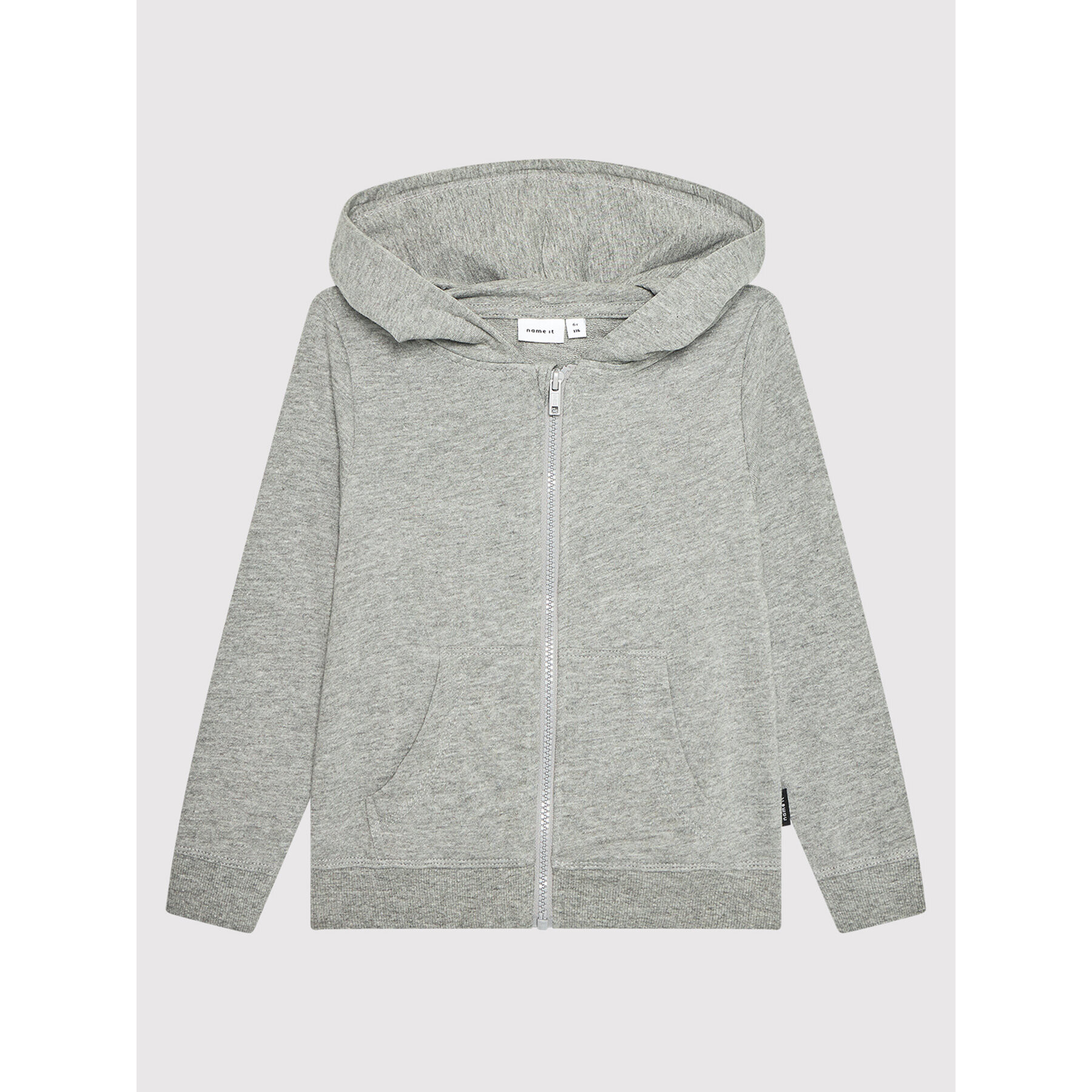 NAME IT Суитшърт Sweat Card 13197666 Сив Regular Fit - Pepit.bg