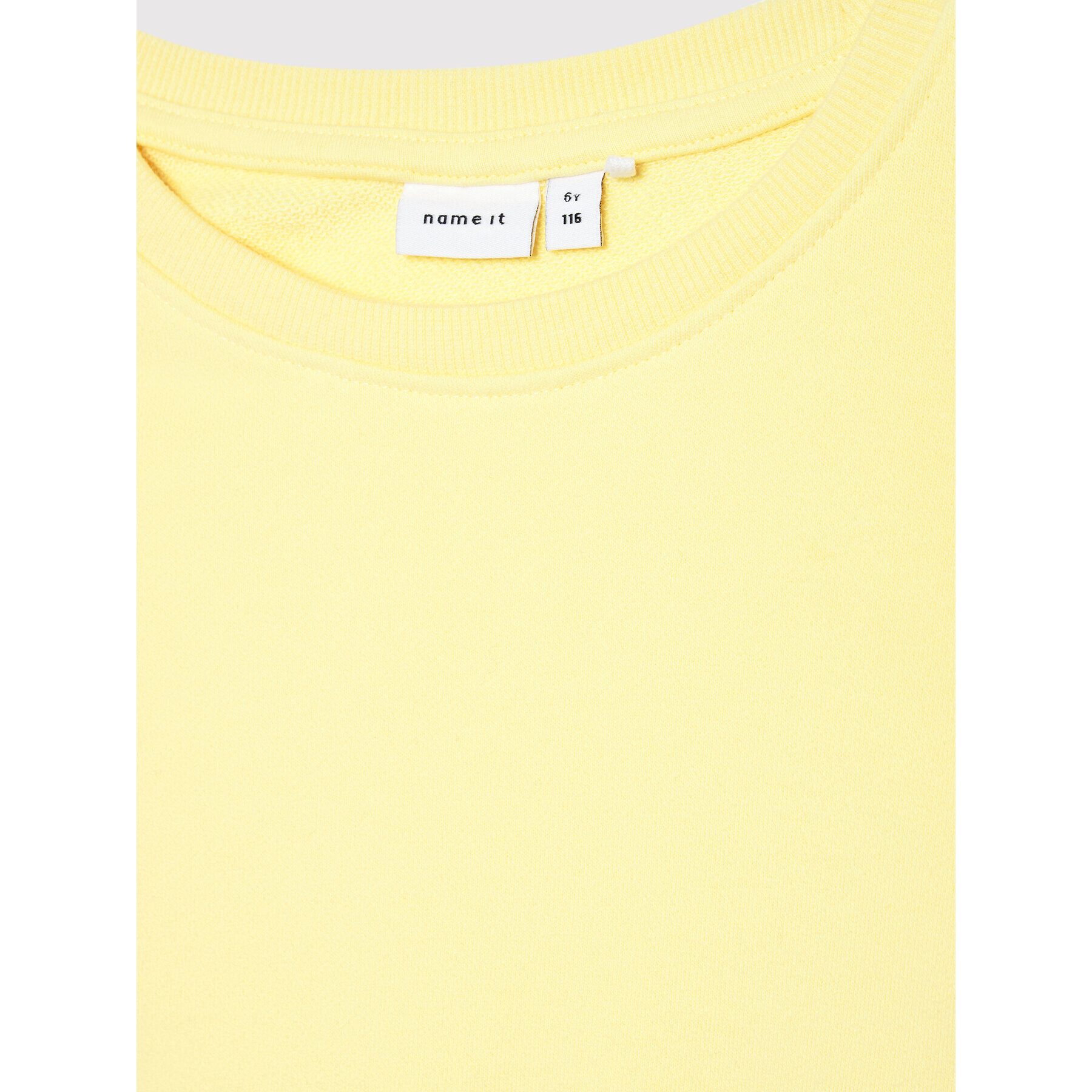 NAME IT Суитшърт Tulena 13198160 Жълт Regular Fit - Pepit.bg