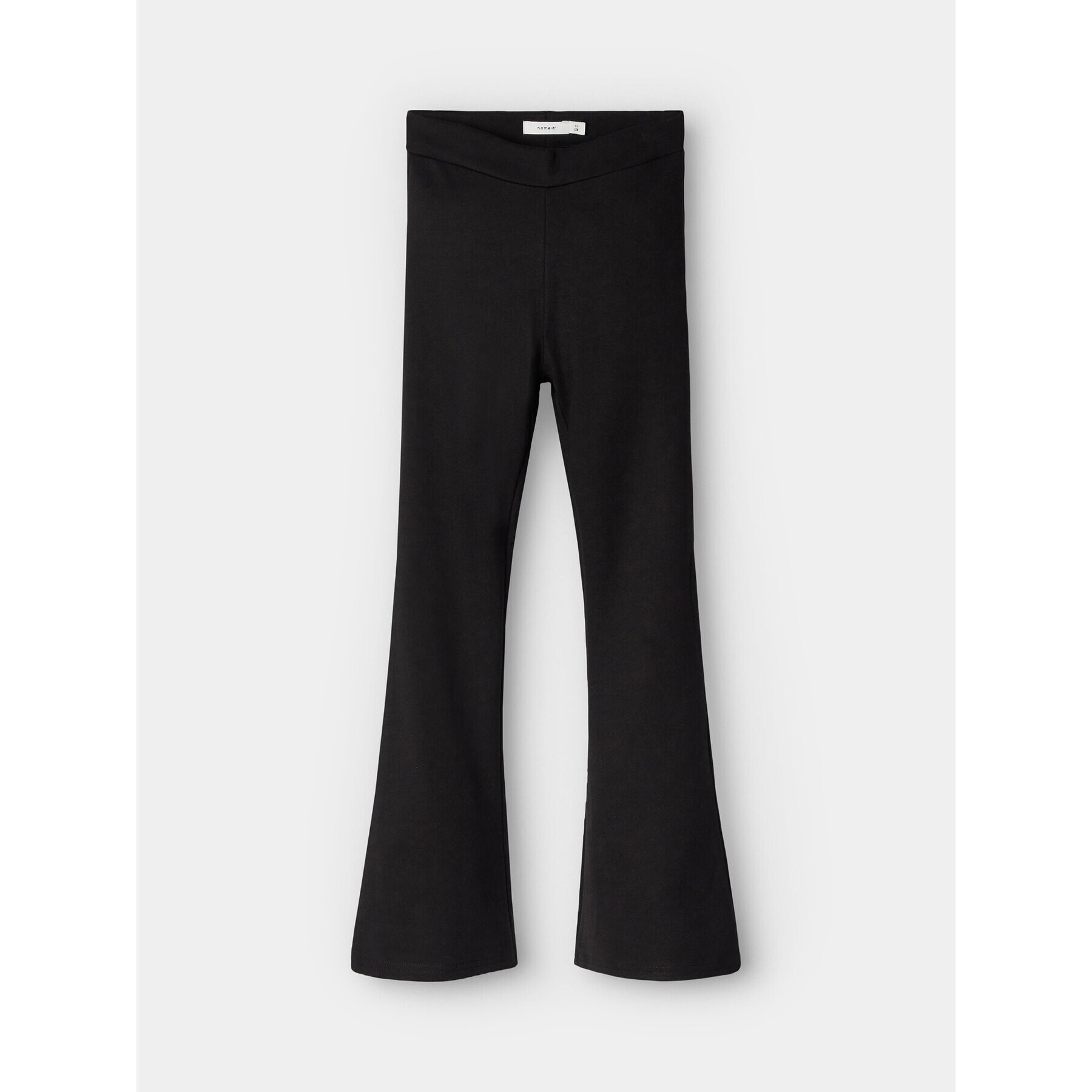 NAME IT Текстилни панталони 13177337 Черен Bootcut Fit - Pepit.bg