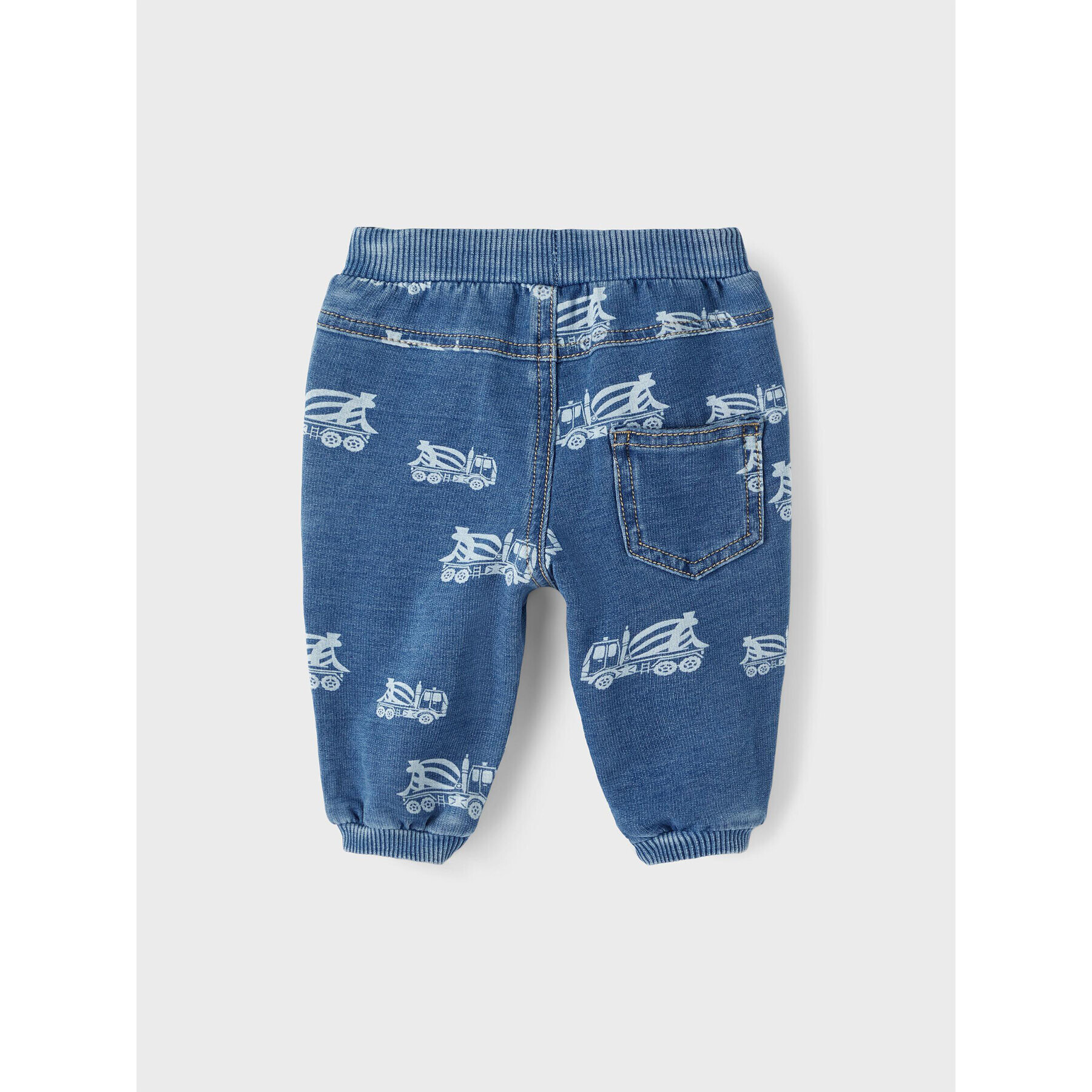 NAME IT Текстилни панталони 13213997 Син Baggy Fit - Pepit.bg