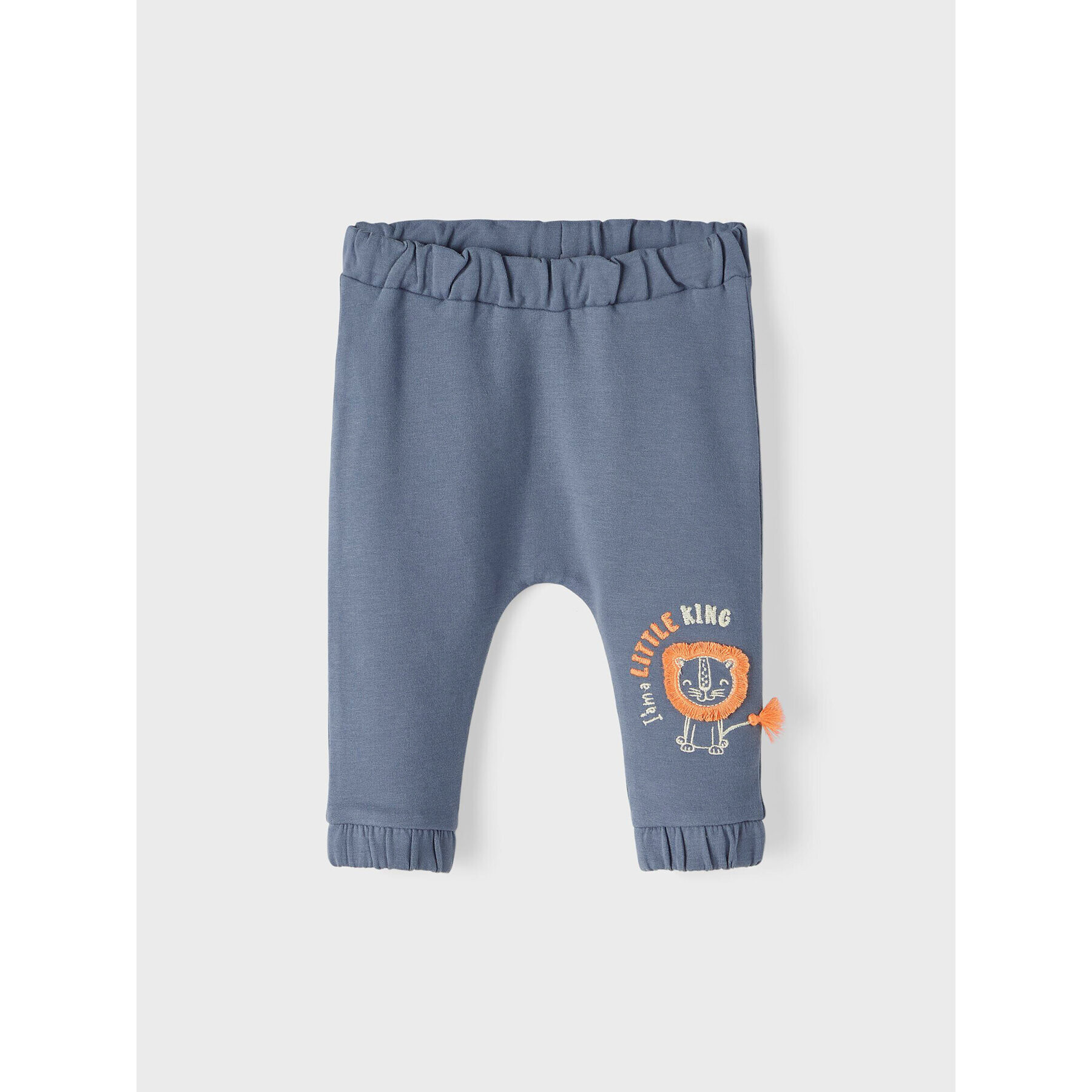 NAME IT Текстилни панталони 13215629 Сив Regular Fit - Pepit.bg