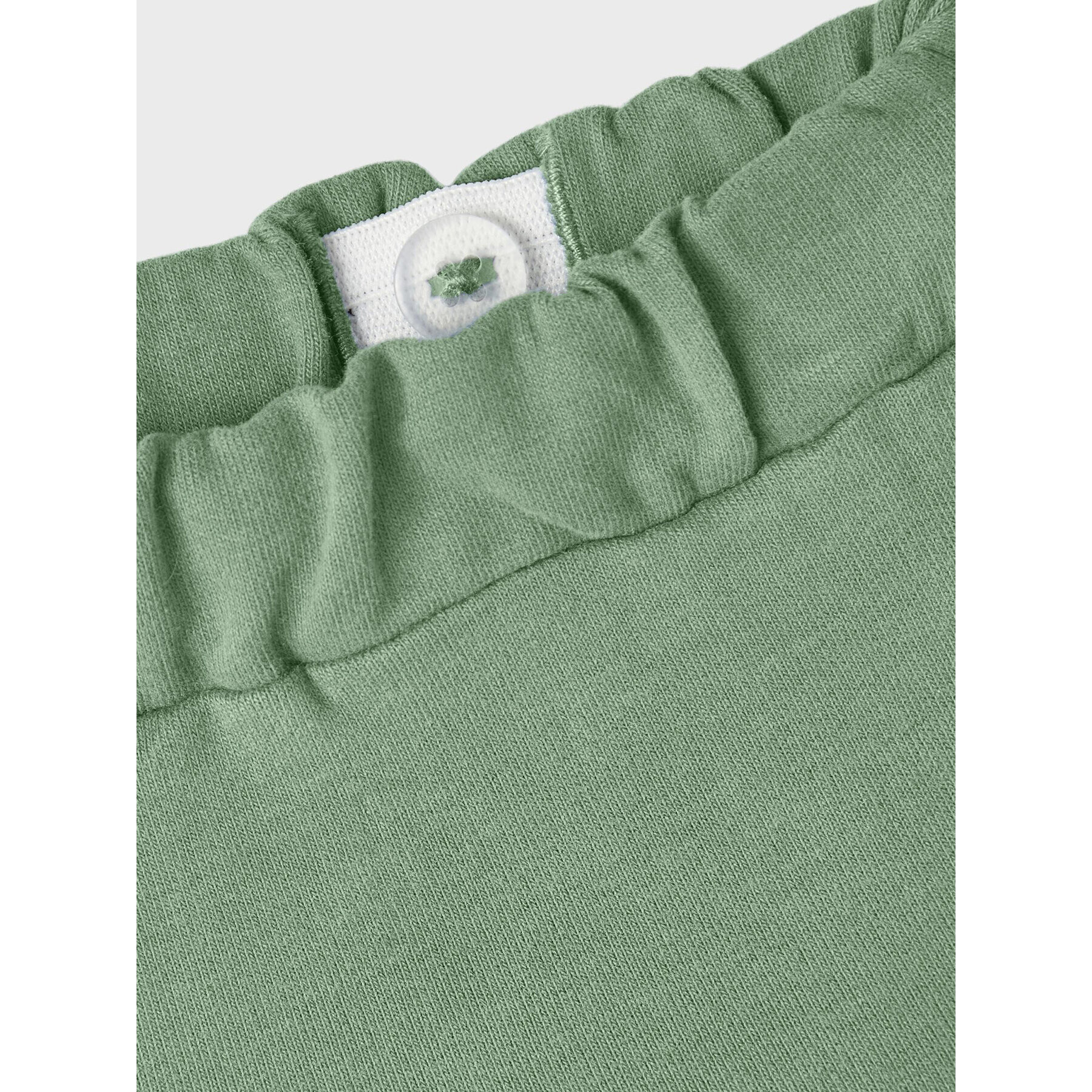 NAME IT Текстилни панталони 13215629 Зелен Regular Fit - Pepit.bg