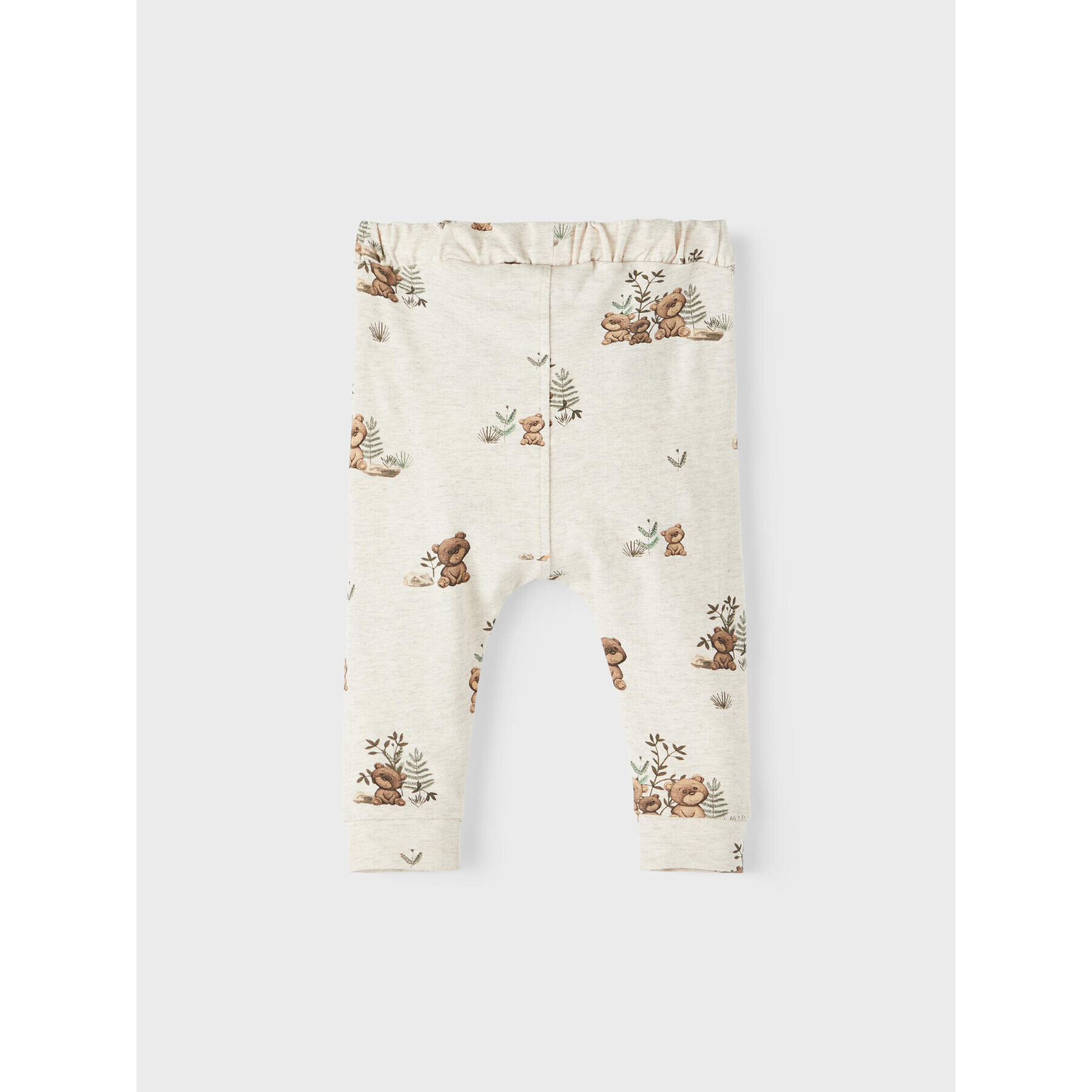 NAME IT Текстилни панталони 13215767 Бежов Regular Fit - Pepit.bg