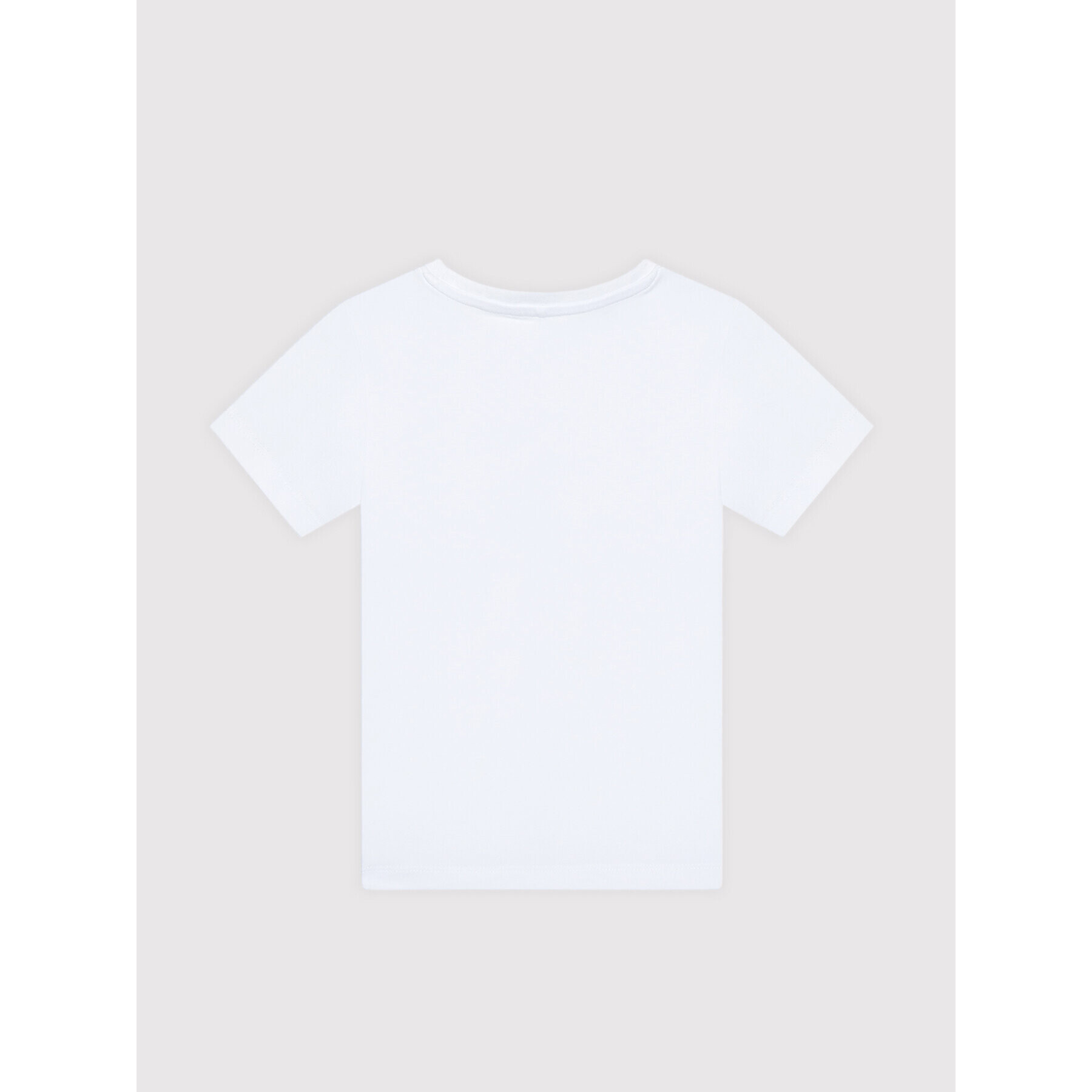 NAME IT Тишърт 13198681 Бял Regular Fit - Pepit.bg
