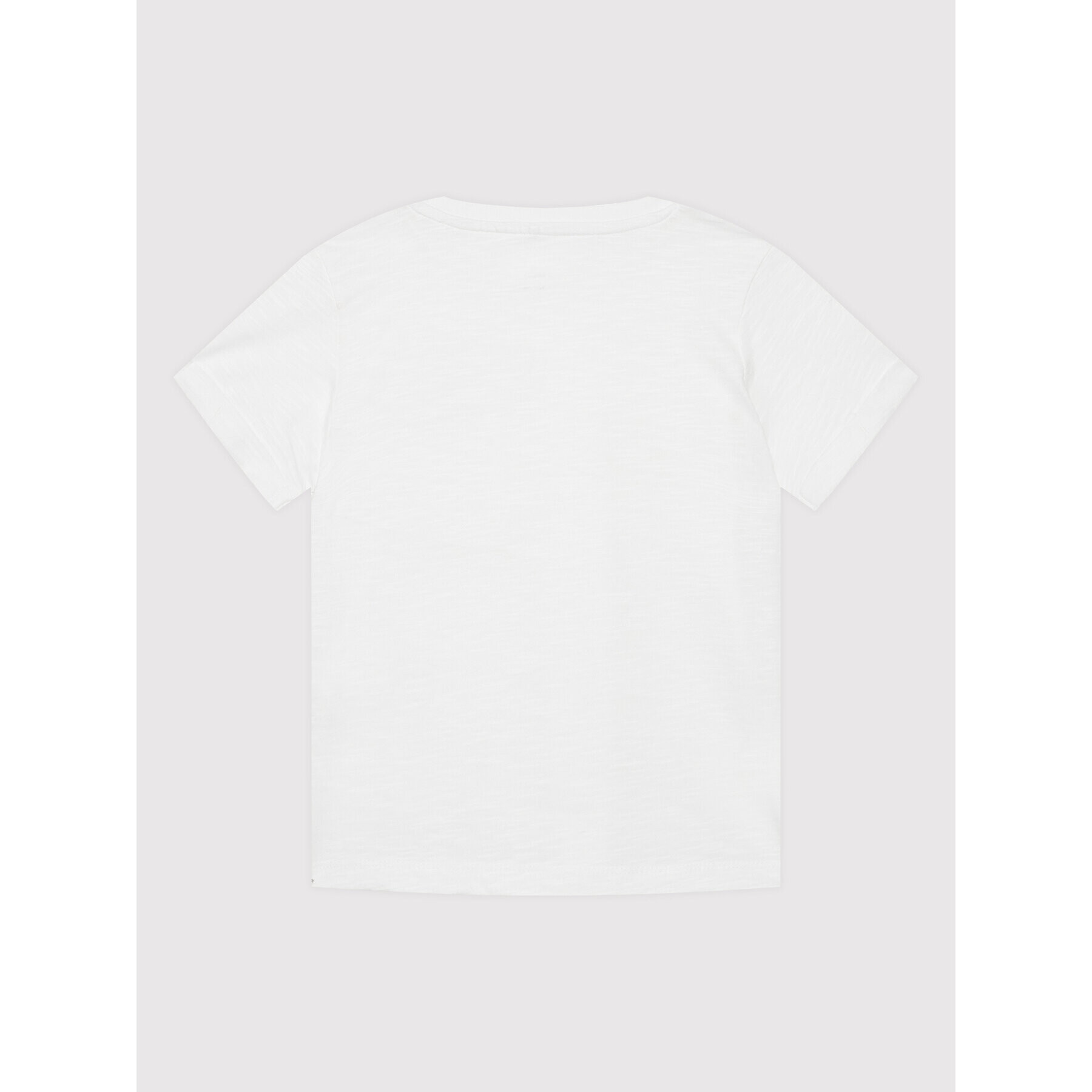 NAME IT Тишърт 13201047 Бял Regular Fit - Pepit.bg