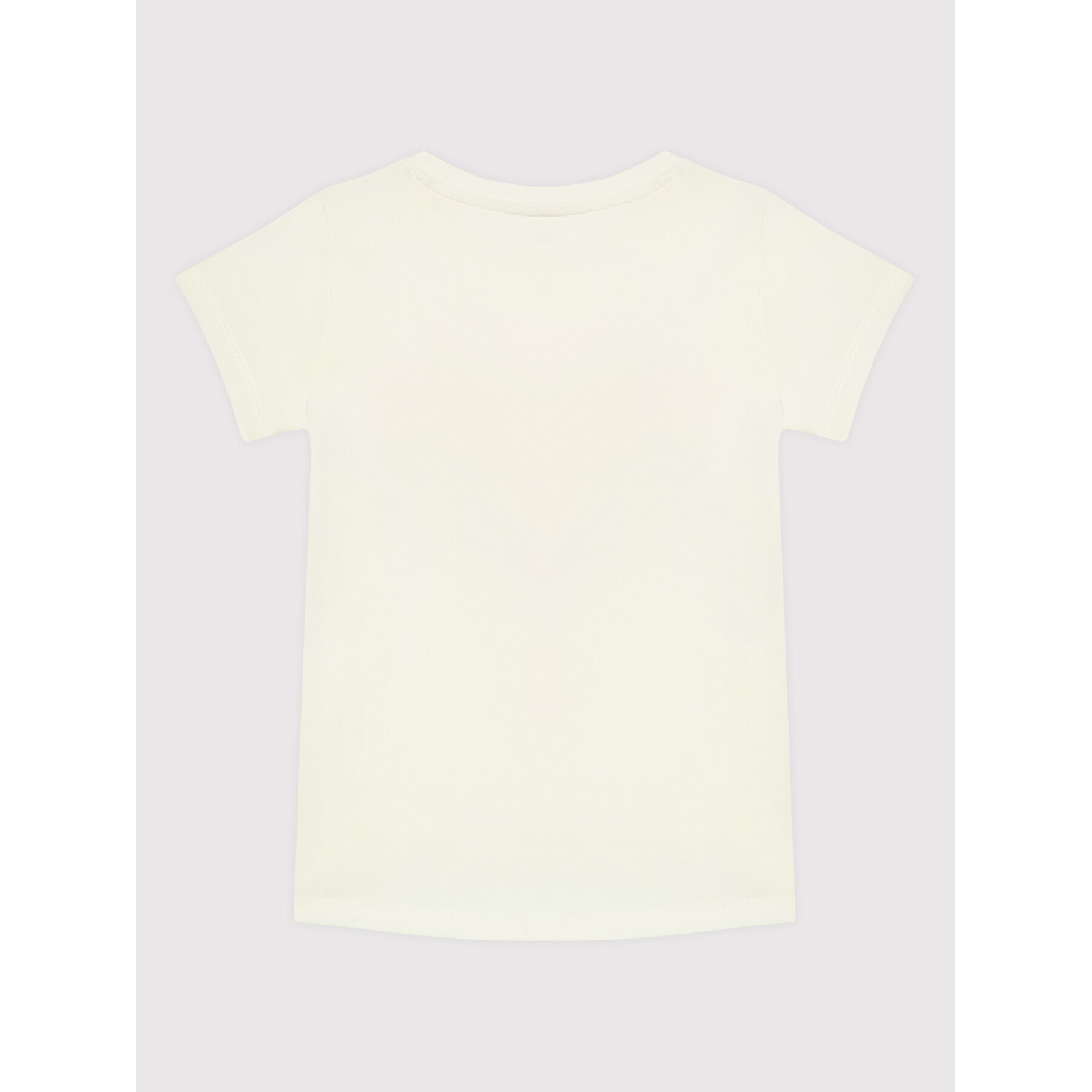 NAME IT Тишърт 13201358 Бял Regular Fit - Pepit.bg