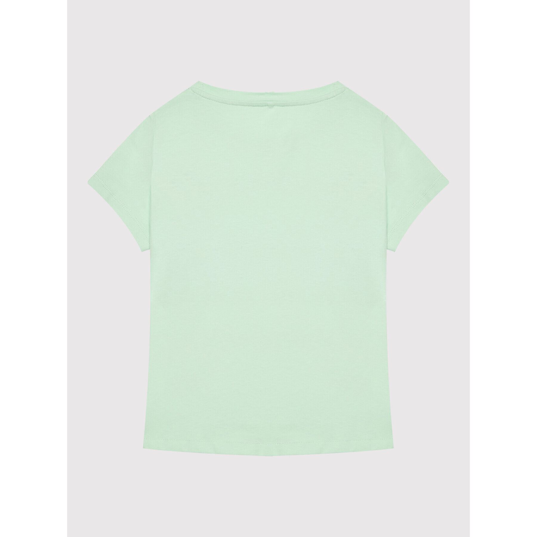 NAME IT Тишърт 13201525 Зелен Regular Fit - Pepit.bg