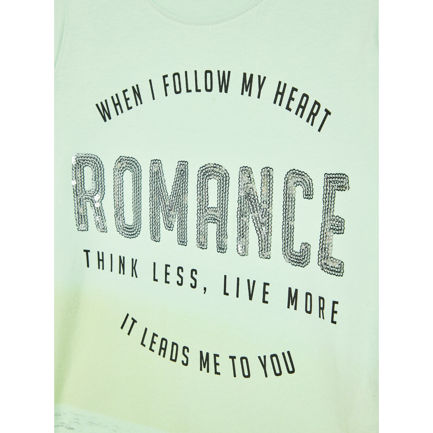 NAME IT Тишърт 13201525 Зелен Regular Fit - Pepit.bg