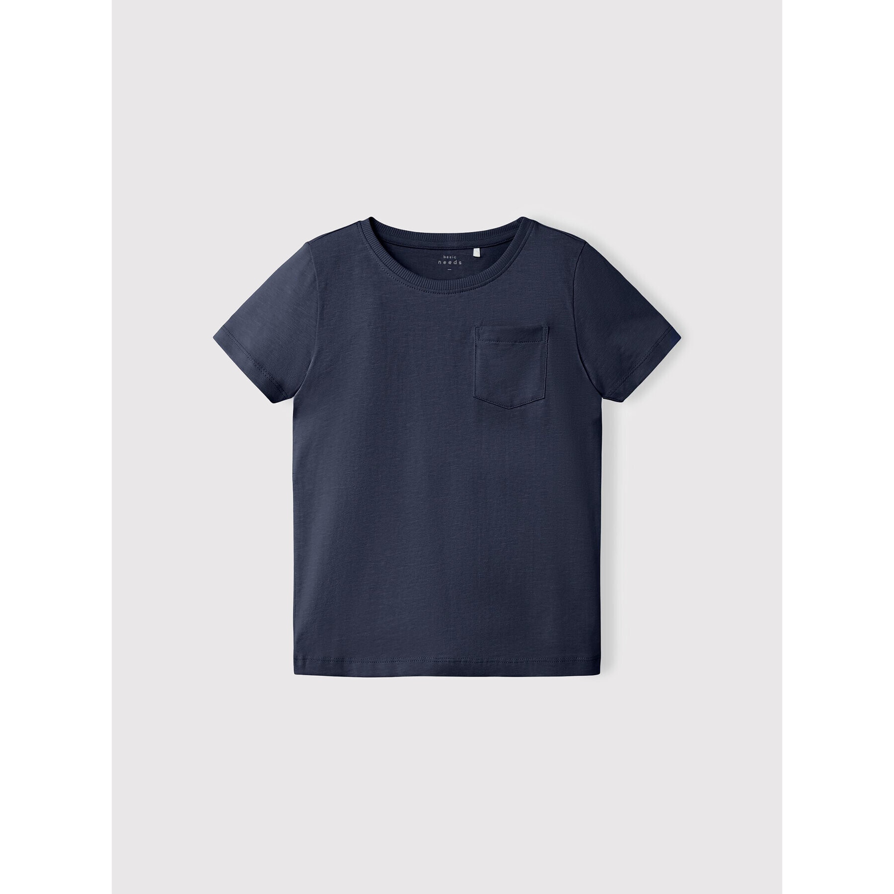 NAME IT Тишърт 13202757 Тъмносин Regular Fit - Pepit.bg