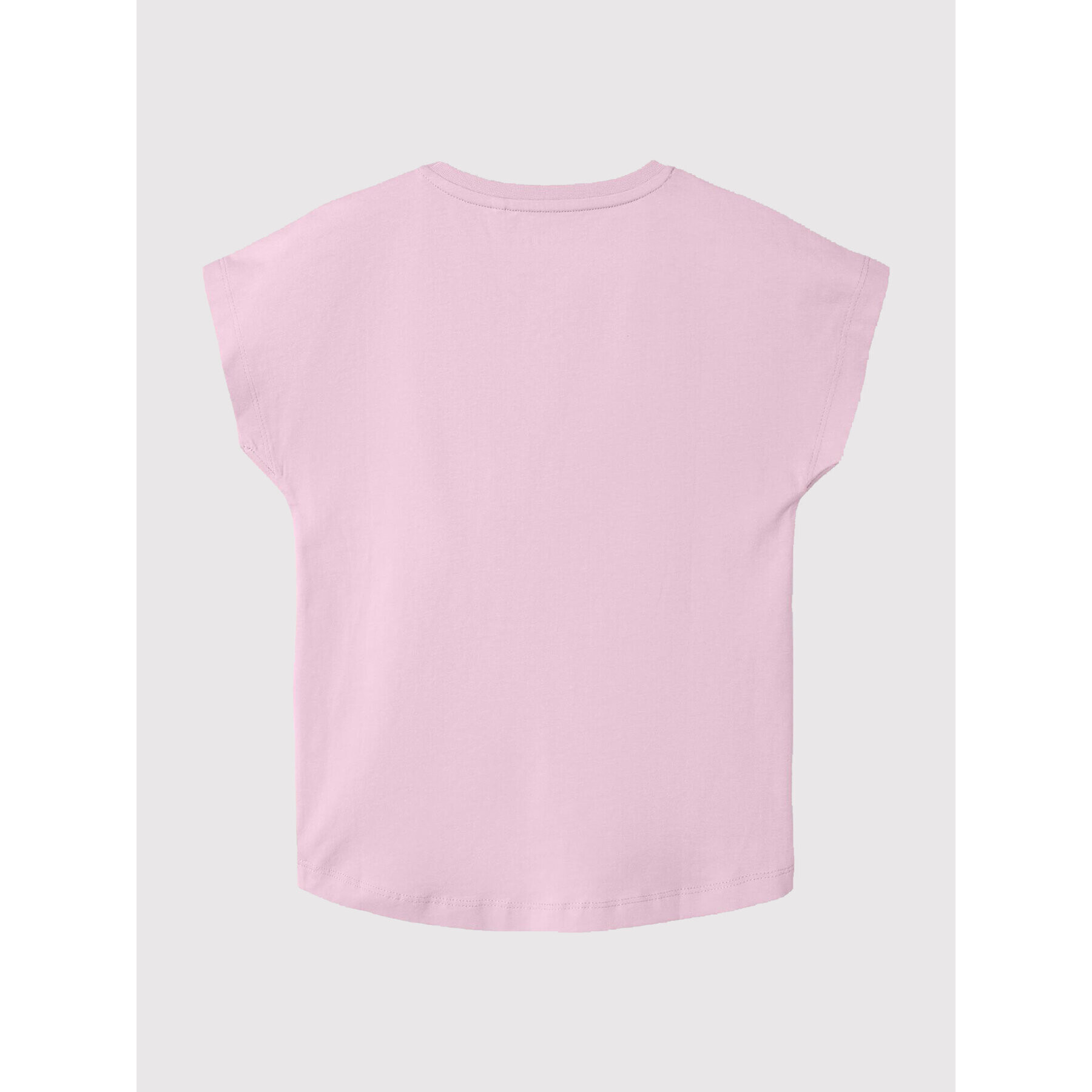 NAME IT Тишърт 13202798 Розов Regular Fit - Pepit.bg