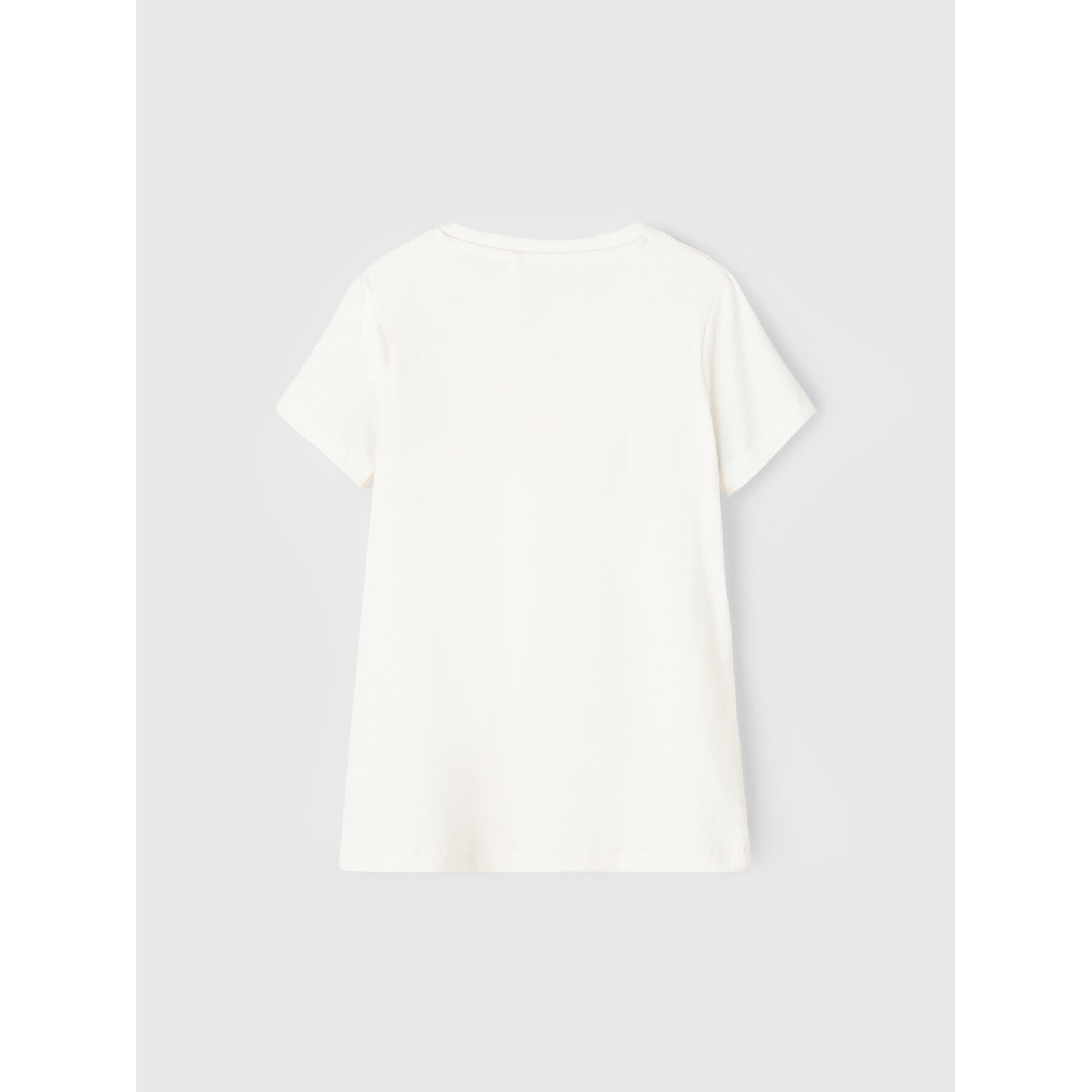 NAME IT Тишърт 13202816 Бял Regular Fit - Pepit.bg