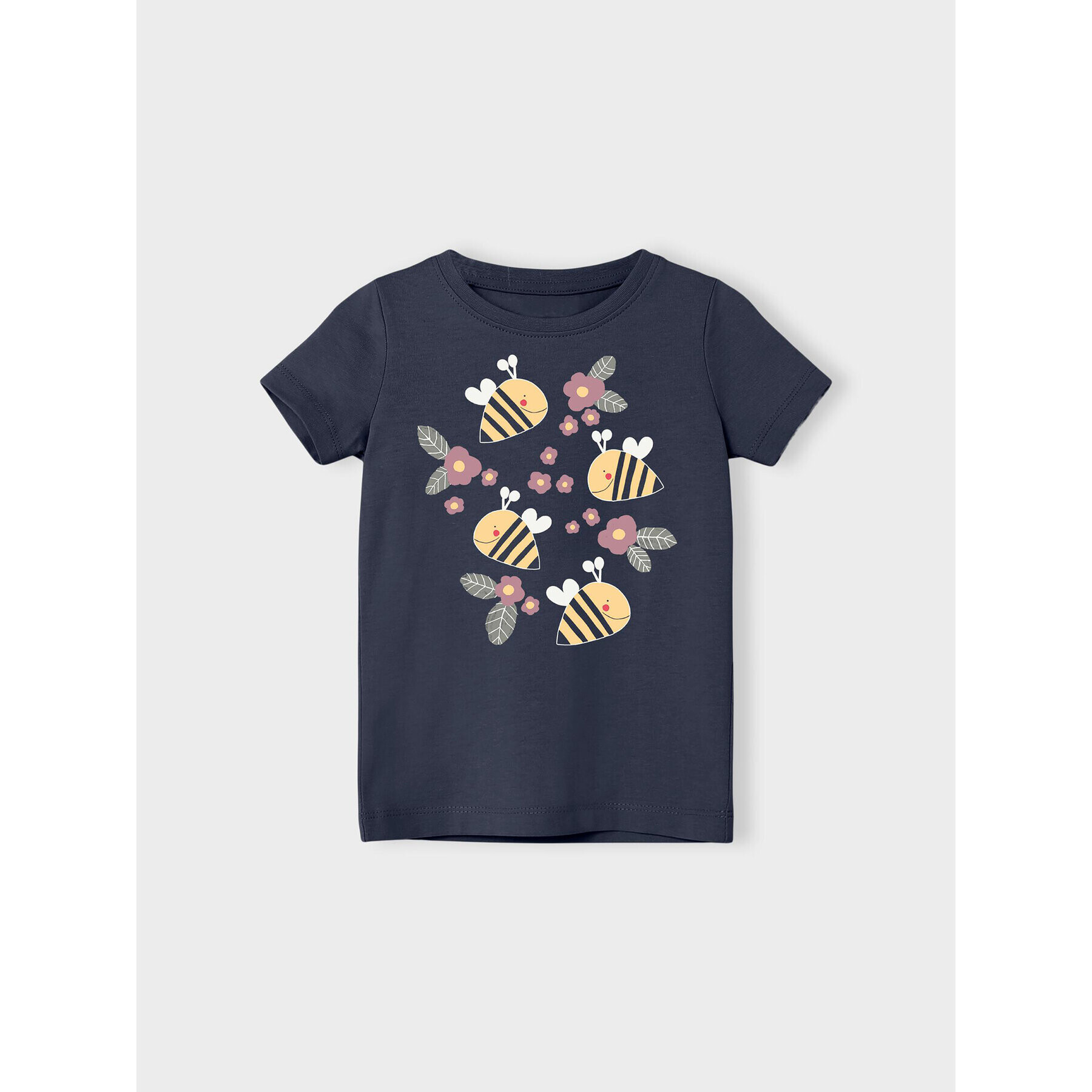 NAME IT Тишърт 13202932 Тъмносин Regular Fit - Pepit.bg