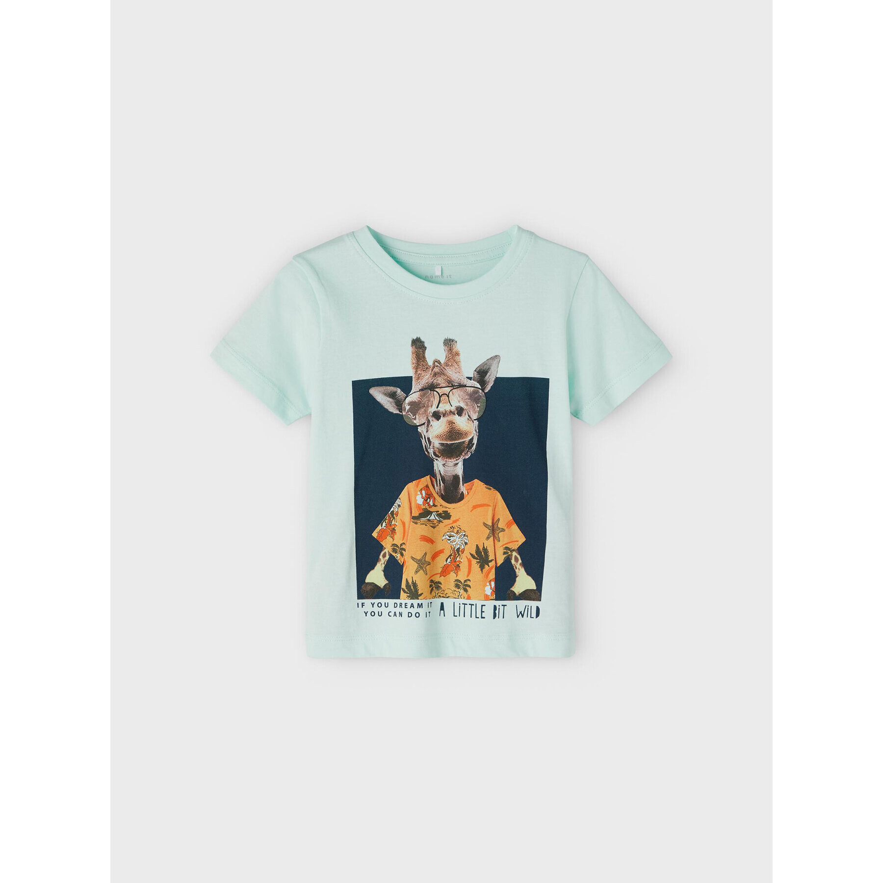 NAME IT Тишърт 13203027 Син Regular Fit - Pepit.bg