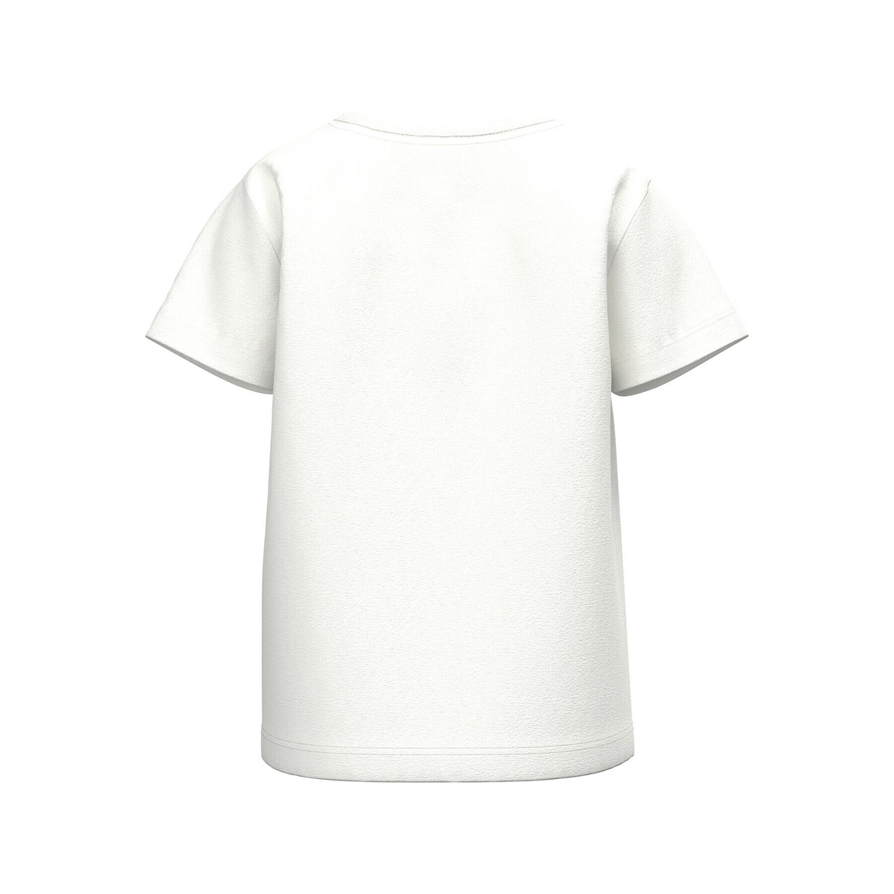 NAME IT Тишърт 13215002 Бял Loose Fit - Pepit.bg