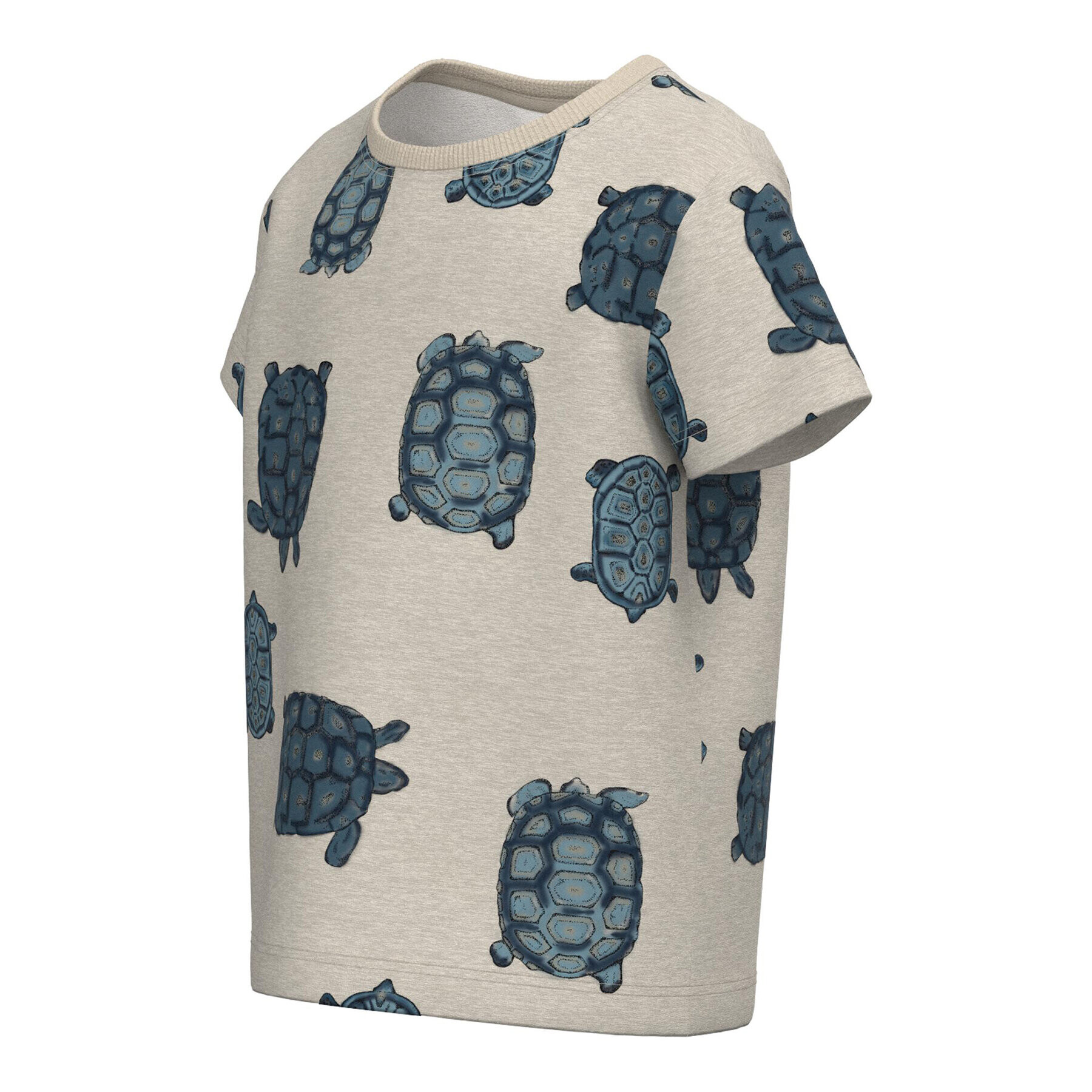 NAME IT Тишърт 13217031 Сив Regular Fit - Pepit.bg