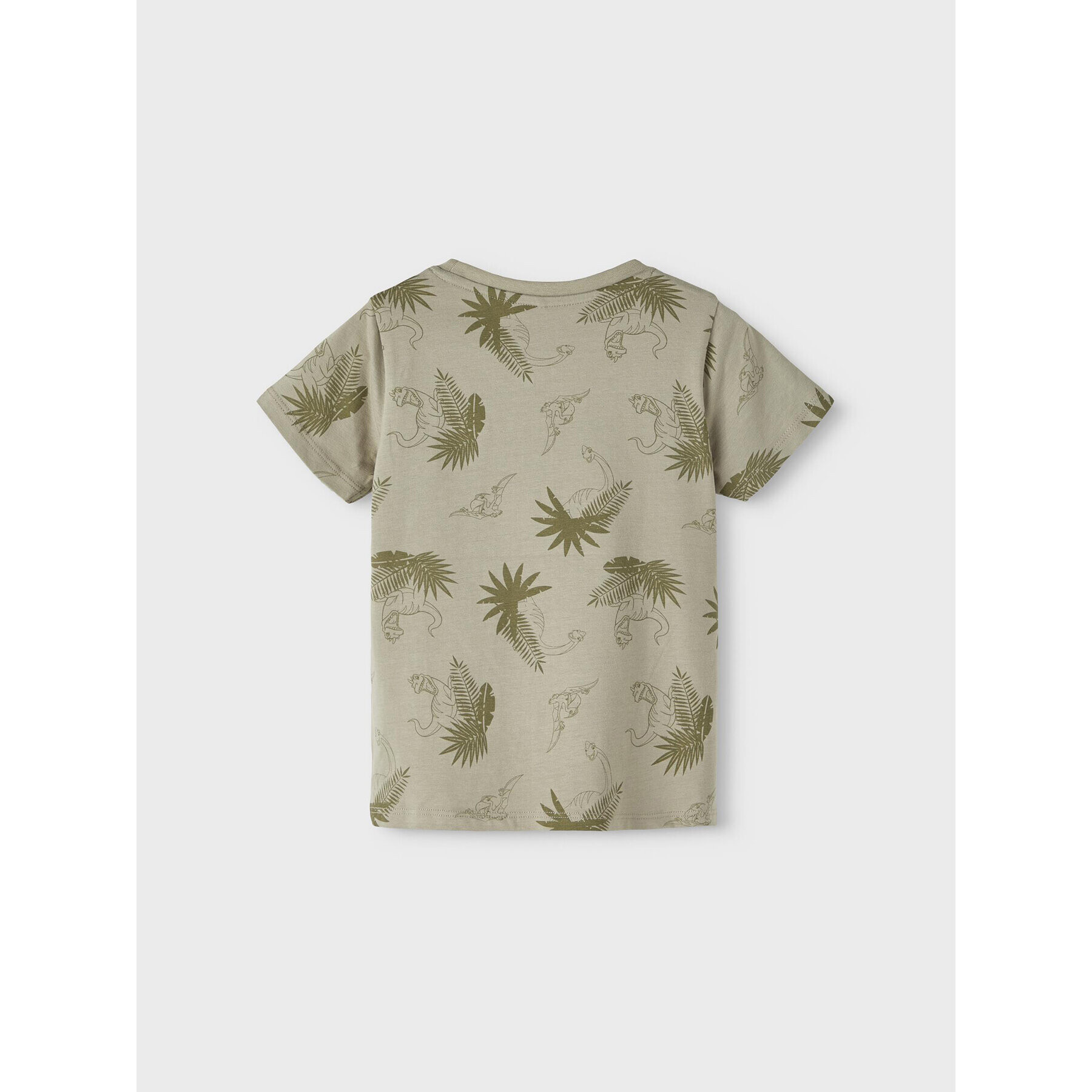 NAME IT Тишърт 13217864 Сив Regular Fit - Pepit.bg