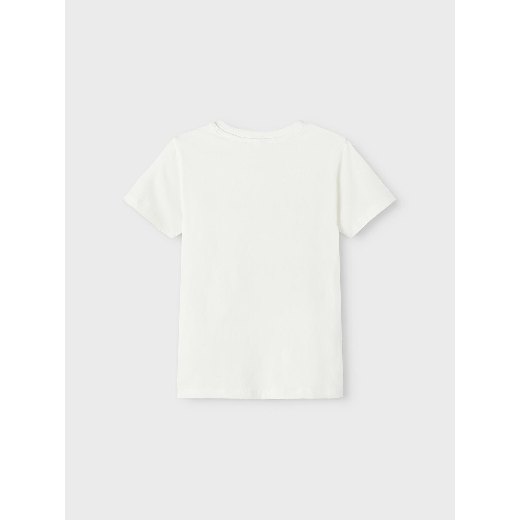 NAME IT Тишърт 13221201 Бял Regular Fit - Pepit.bg