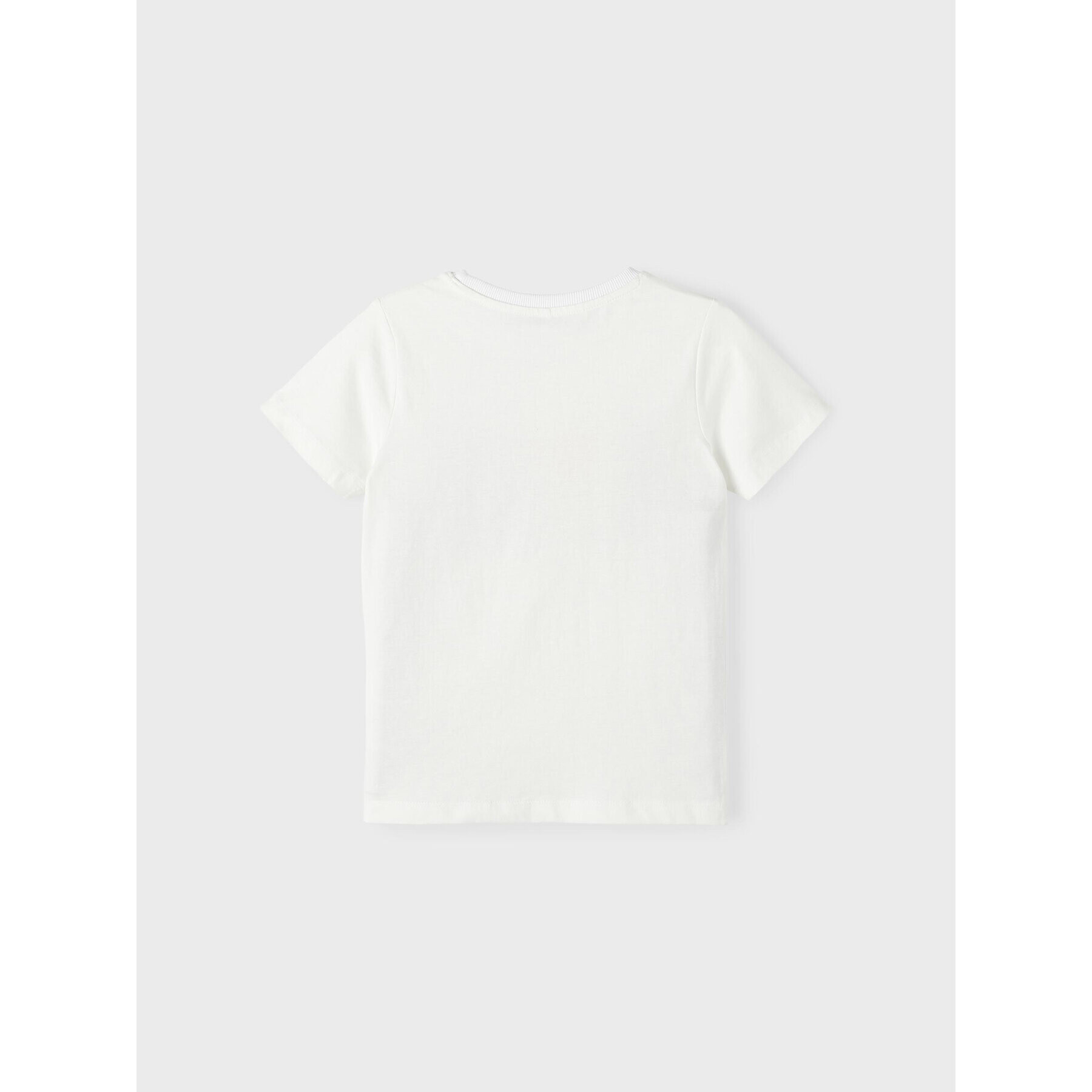 NAME IT Тишърт 13212591 Бял Regular Fit - Pepit.bg