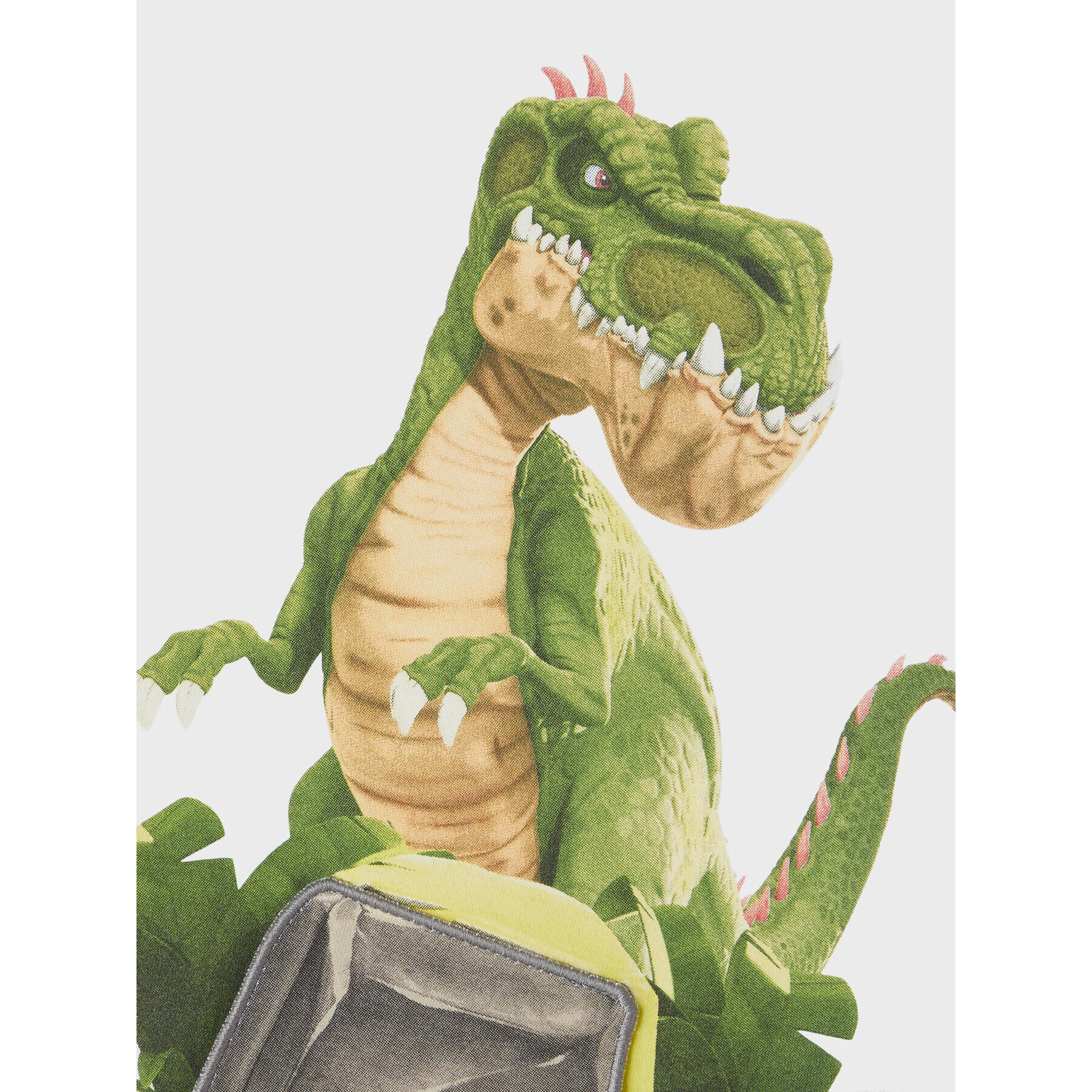 NAME IT Тишърт GIGANTOSAURUS 13199876 Бял Regular Fit - Pepit.bg