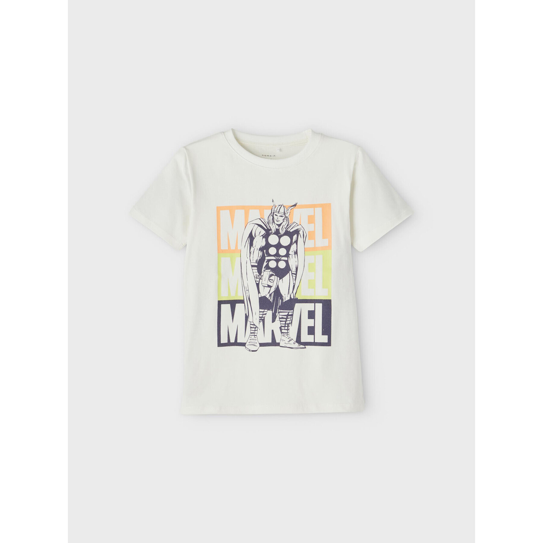 NAME IT Тишърт MARVEL 13203684 Бежов Regular Fit - Pepit.bg