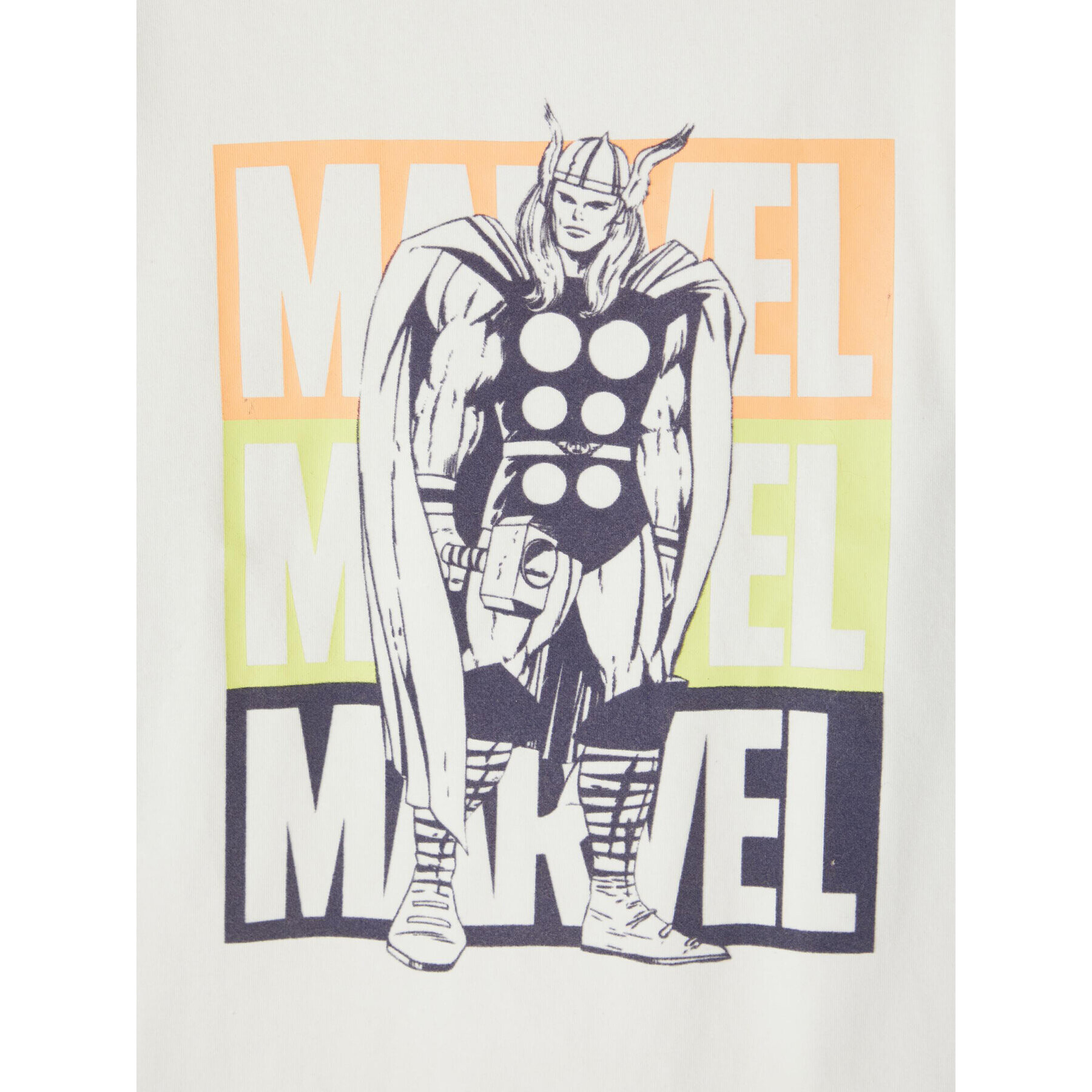 NAME IT Тишърт MARVEL 13203684 Бежов Regular Fit - Pepit.bg